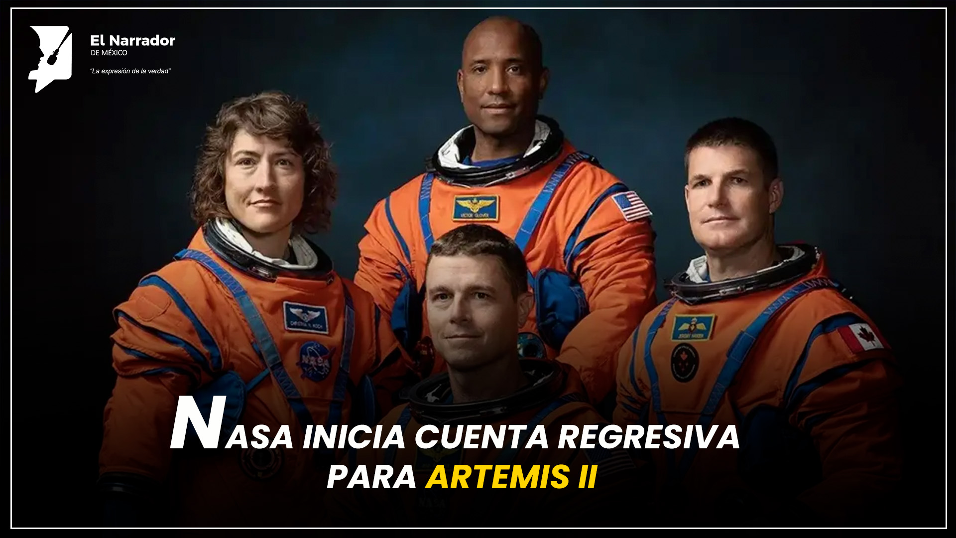 NASA INICIA CUENTA REGRESIVA PARA REGRESO HISTÓRICO A LA LUNA