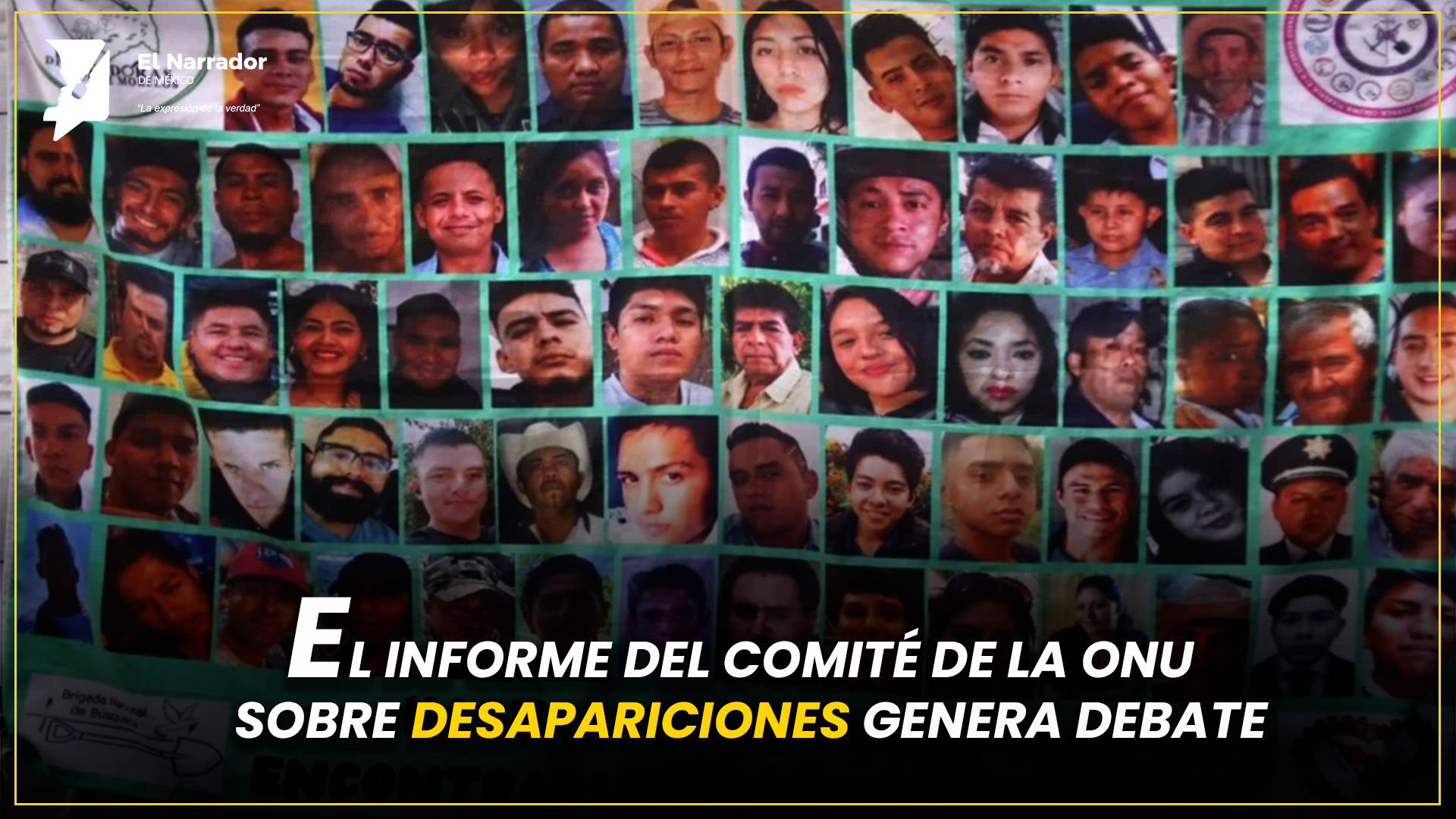 ONU Y MÉXICO CHOCAN POR INFORME SOBRE DESAPARICIONES