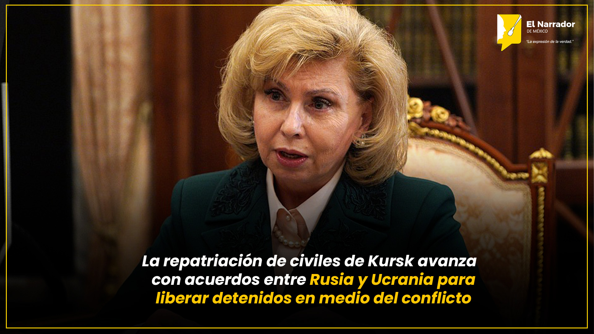 NEGOCIACIONES PARA LIBERAR CIVILES DE KURSK EN MEDIO DEL CONFLICTO