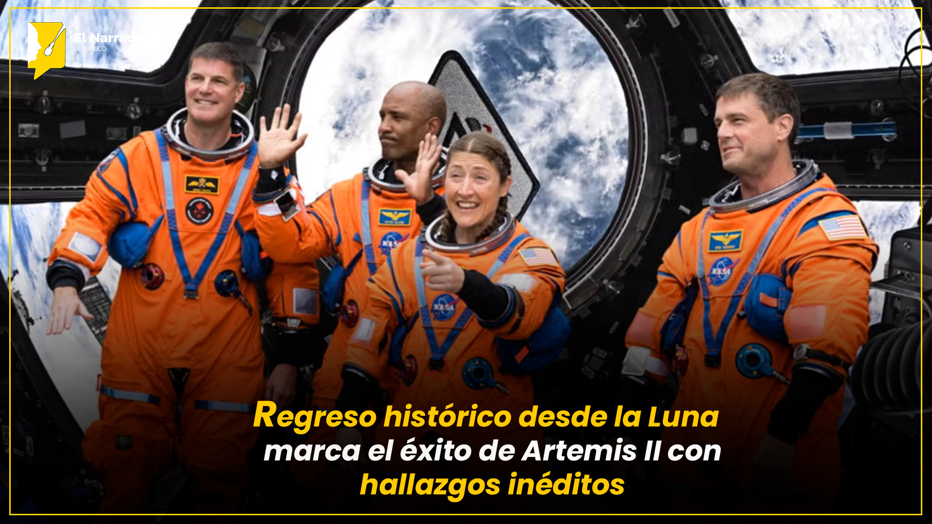 REGRESO HISTÓRICO DESDE LA LUNA MARCA NUEVA ERA ESPACIAL