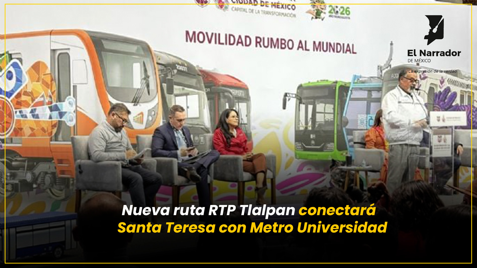 SEMOVI IMPULSA CONECTIVIDAD CON NUEVA RUTA EN TLALPAN