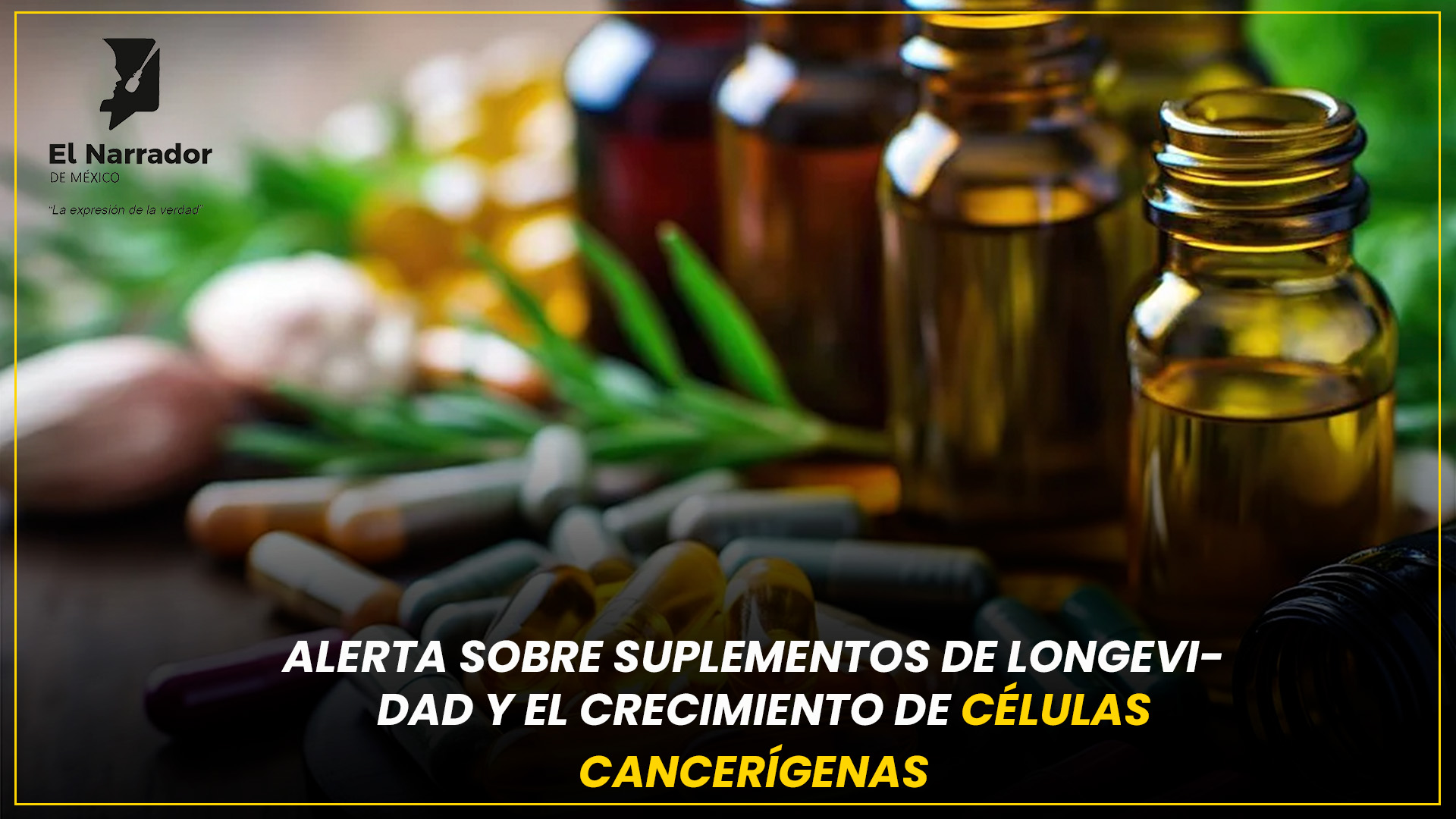 ESTUDIO REVELA RIESGOS OCULTOS EN SUPLEMENTOS DE LONGEVIDAD 