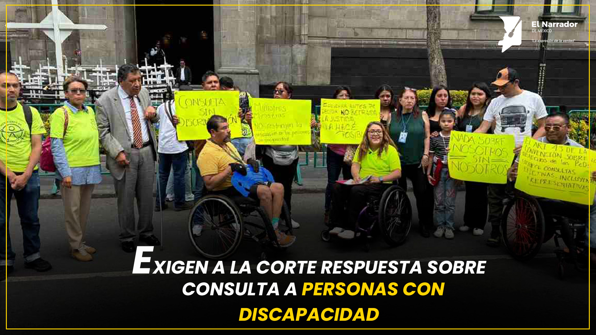 EXIGEN CERTEZA LEGAL SOBRE CONSULTA A PERSONAS CON DISCAPACIDAD