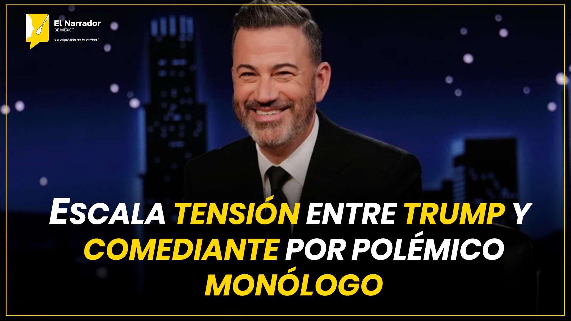 ESCALA TENSIÓN ENTRE TRUMP Y COMEDIANTE POR POLÉMICO MONÓLOGO