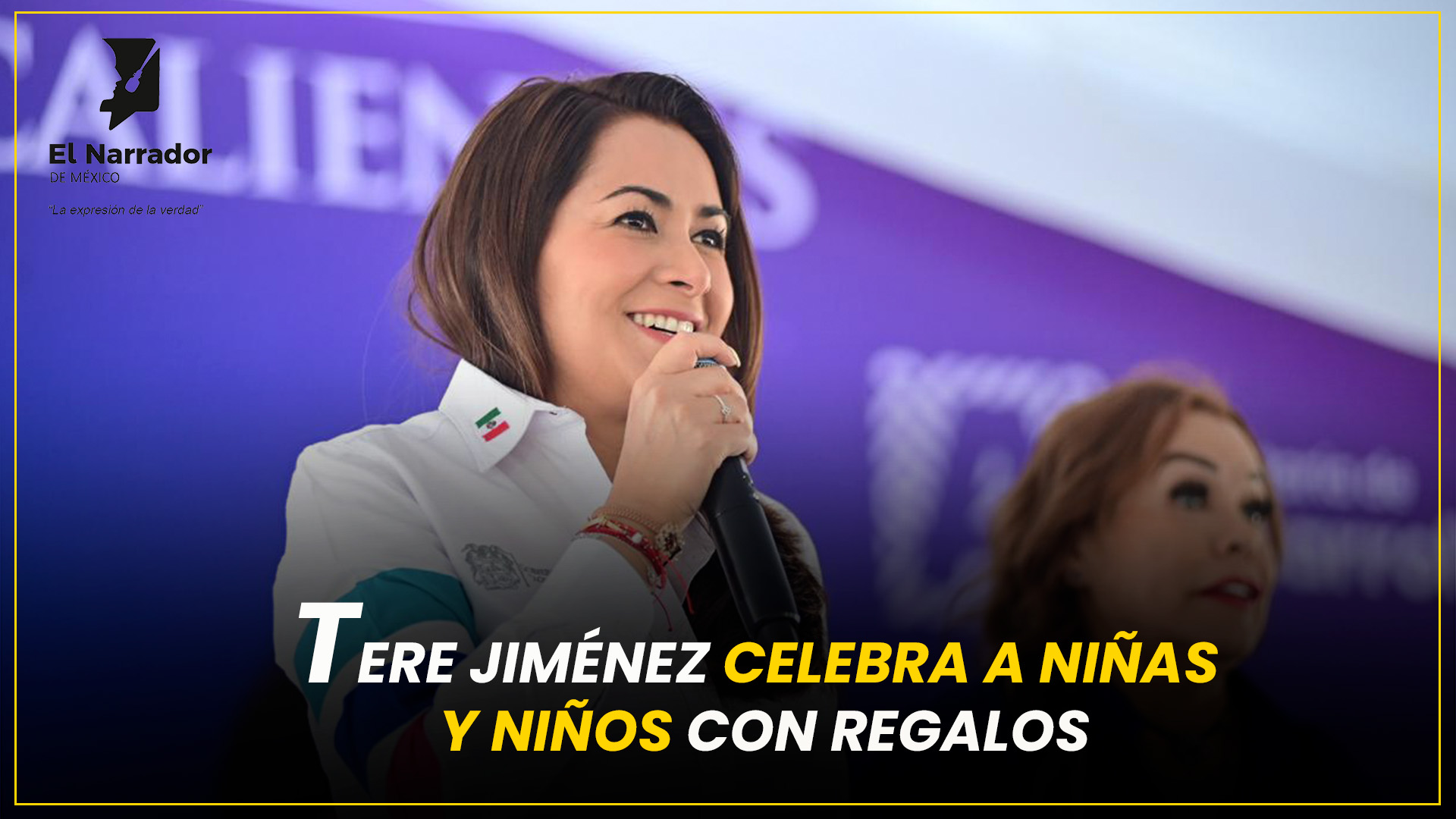 TERE JIMÉNEZ CELEBRA A NIÑAS Y NIÑOS DE MUNICIPIOS CON SORPRESAS Y REGALOS 