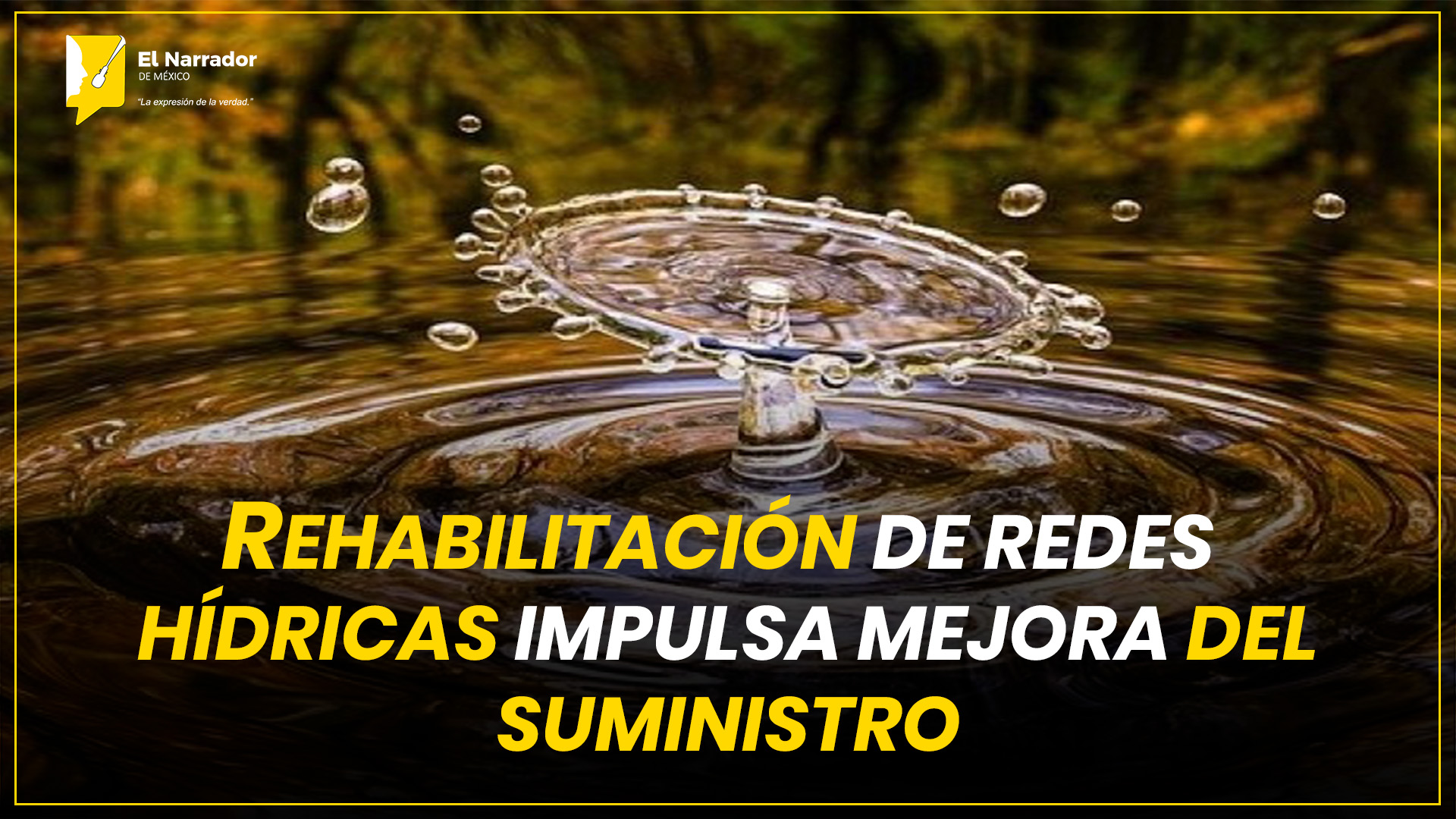 REHABILITACIÓN DE REDES HÍDRICAS IMPULSA MEJORA DEL SUMINISTRO