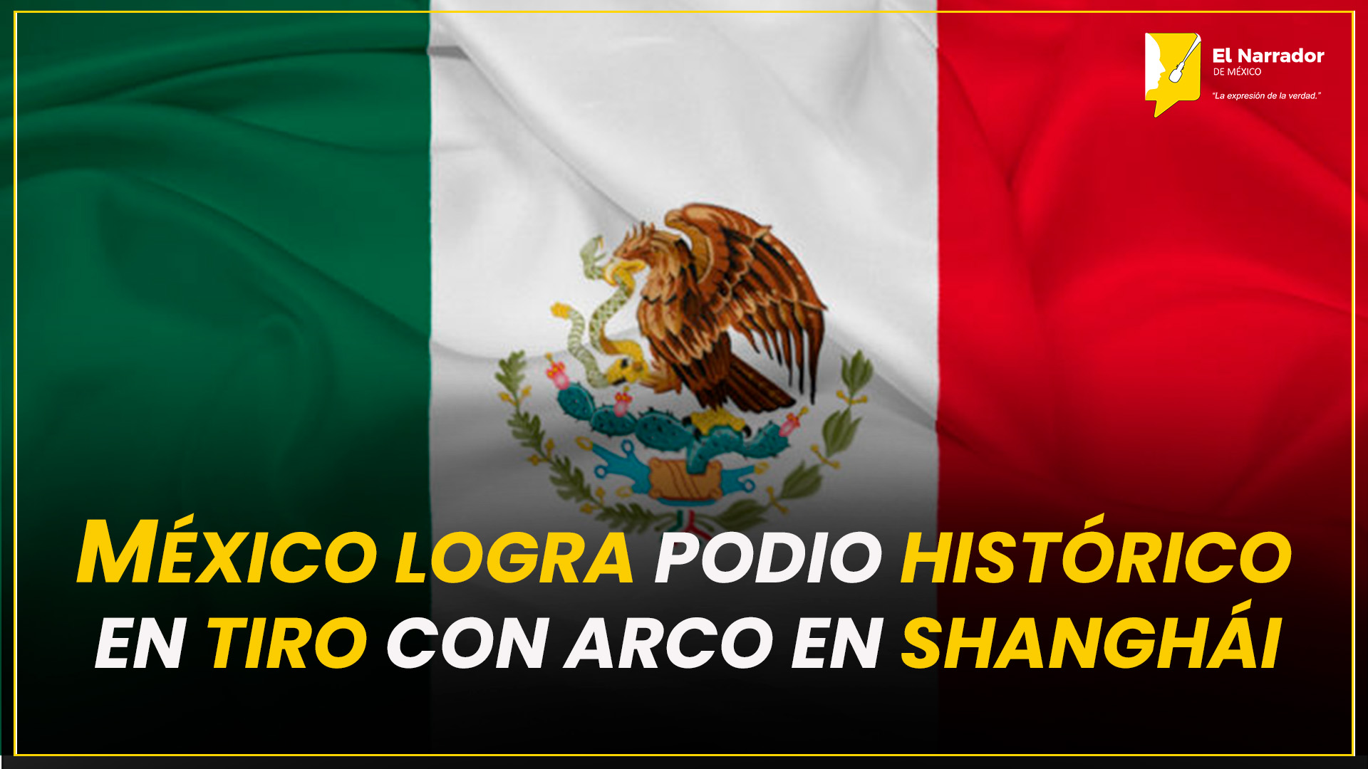 MÉXICO LOGRA PODIO HISTÓRICO EN TIRO CON ARCO EN SHANGHÁI