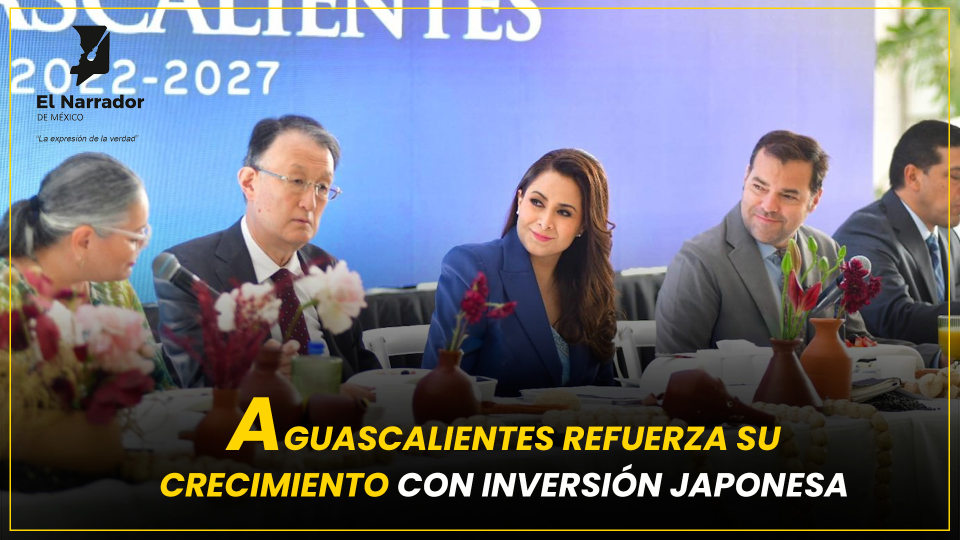TERE JIMÉNEZ REFUERZA RELACIÓN CON EMPRESARIOS JAPONESES Y DESTACA A AGUASCALIENTES COMO DESTINO DE INVERSIÓN
