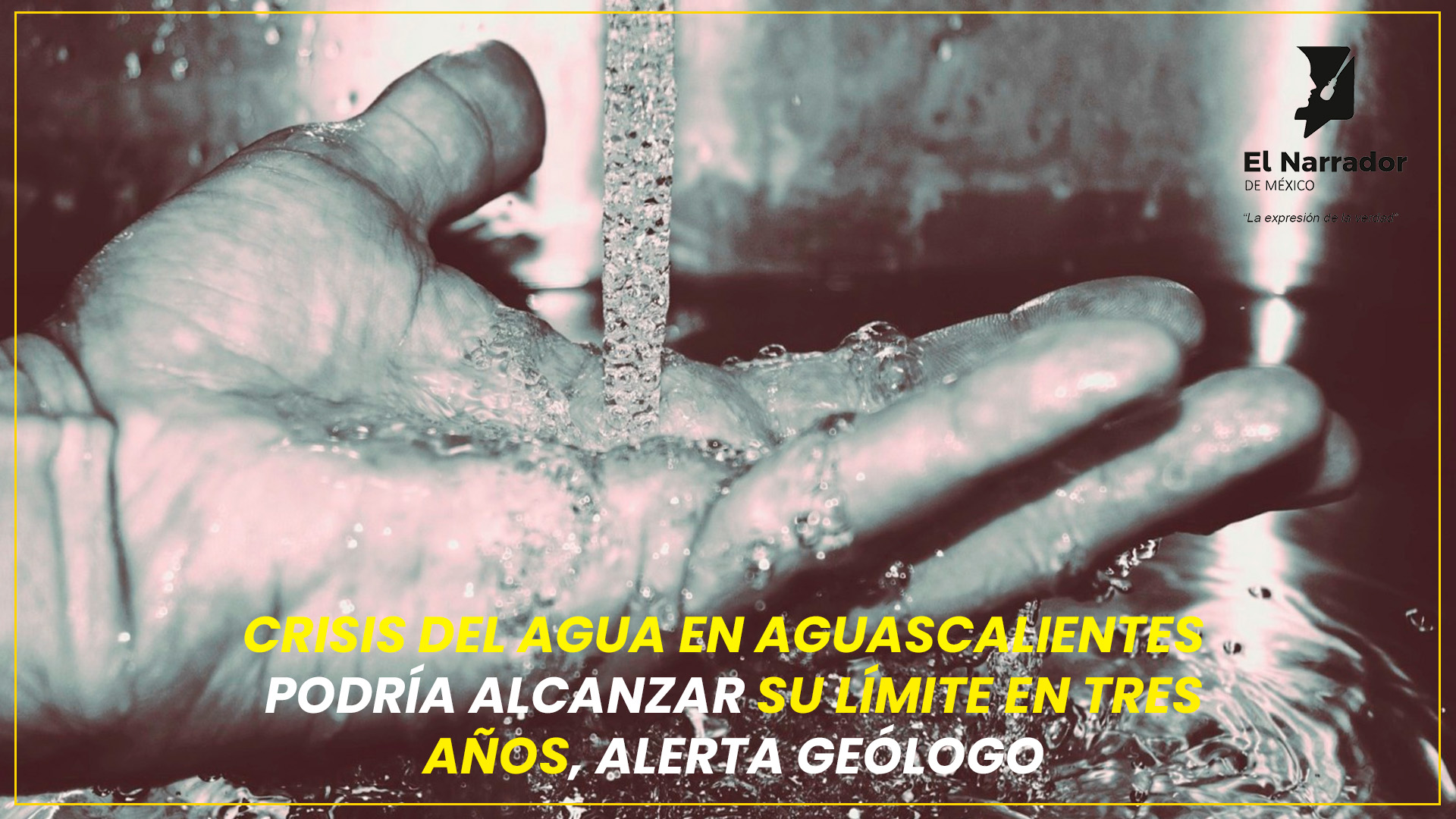 CRISIS DE AGUA EN AGUASCALIENTES PUEDE ALCANZAR SU LÍMITE EN TRES AÑOS