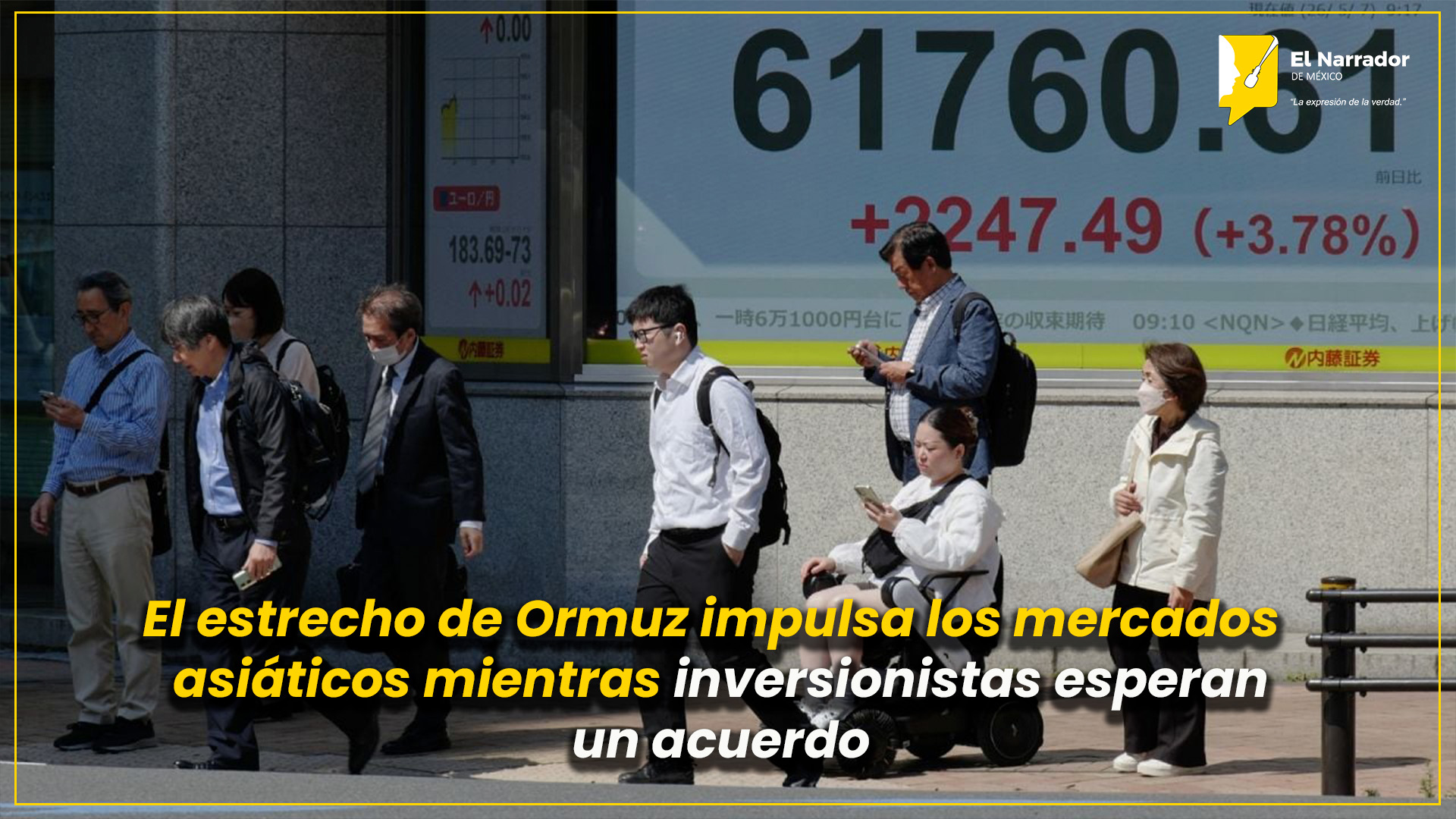 LOS MERCADOS ASIÁTICOS RECUPERAN FUERZA POR EL PETRÓLEO