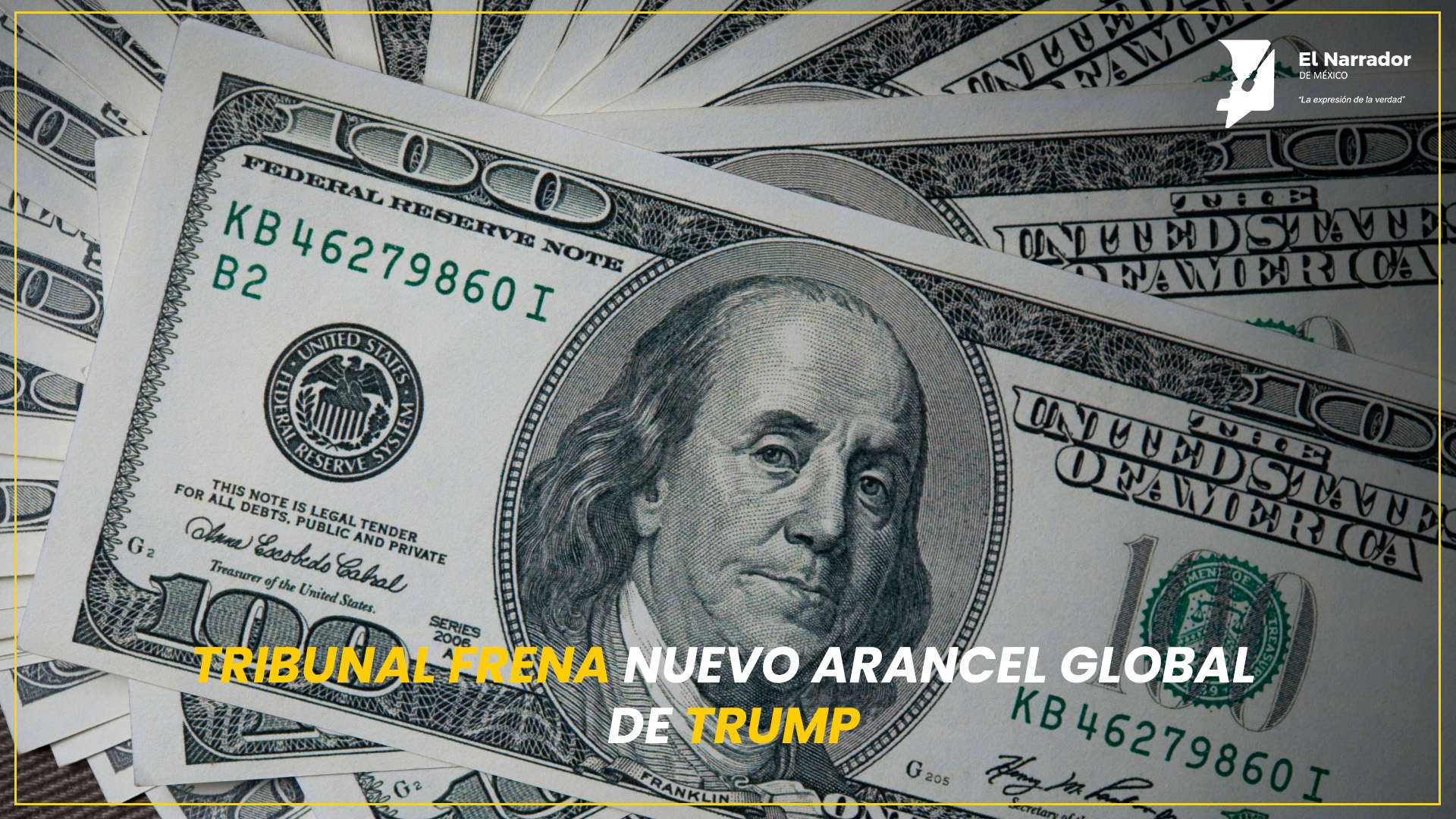 TRIBUNAL FRENA NUEVO ARANCEL GLOBAL DE TRUMP 