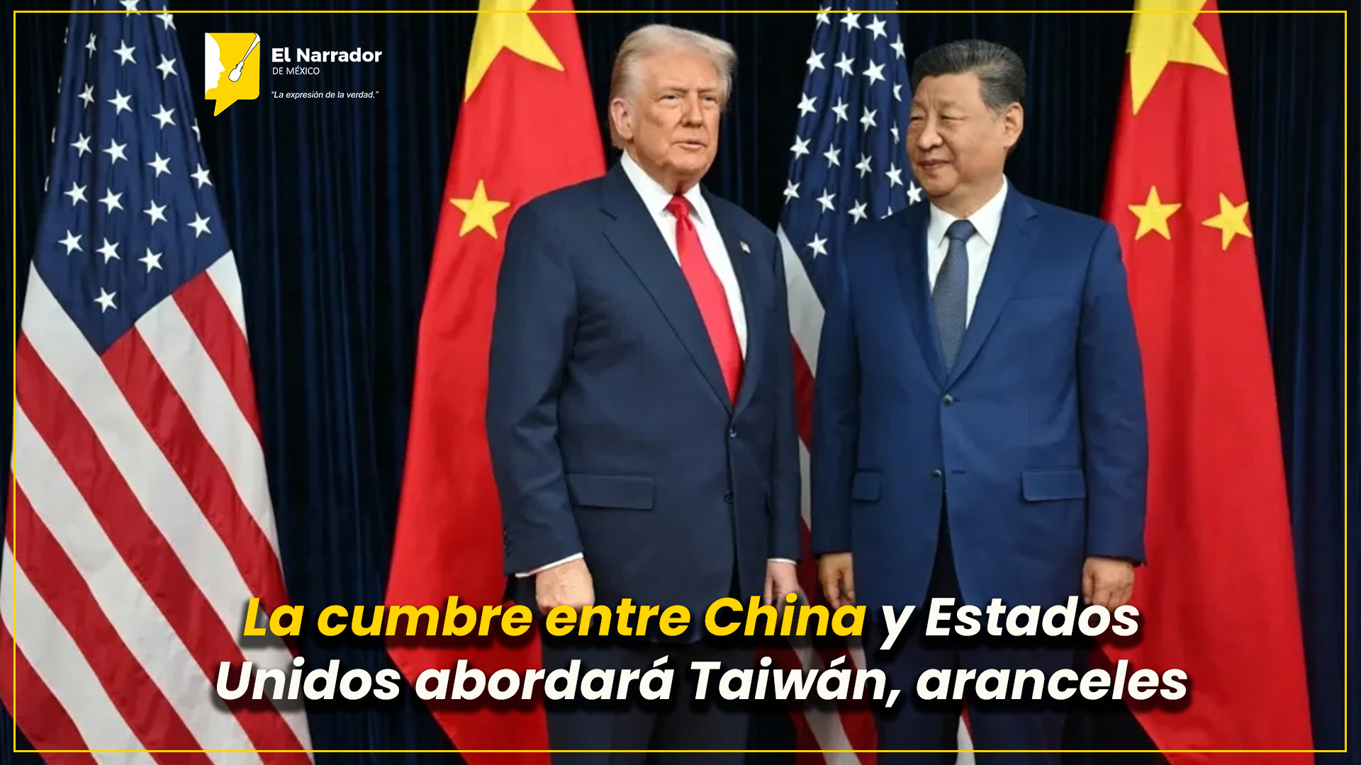 XI JINPING BUSCARÁ PRESIONAR A TRUMP DURANTE CUMBRE EN CHINA