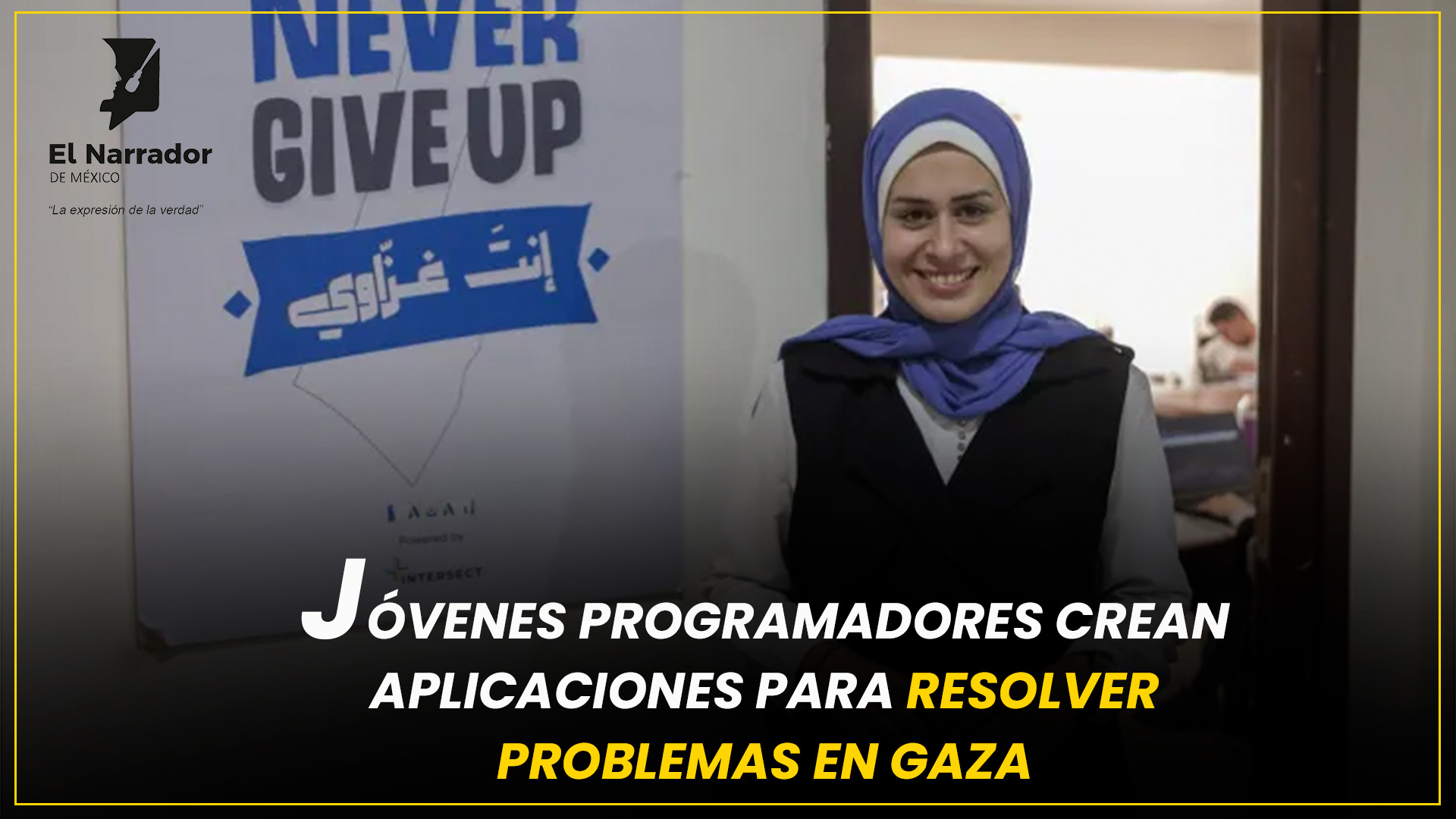 JÓVENES DE GAZA CREAN APLICACIONES PARA SOBREVIVIR A LA GUERRA 