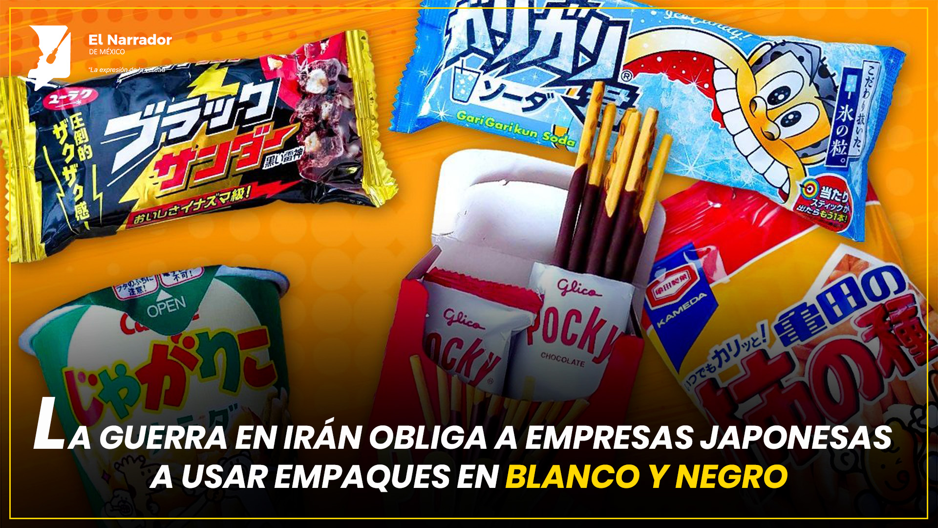 CRISIS EN IRÁN IMPACTA EMPAQUES DE APERITIVOS EN JAPÓN 