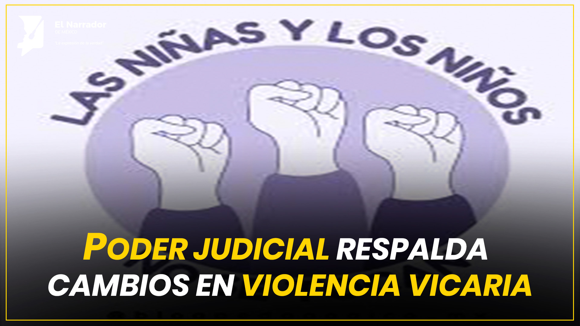 PODER JUDICIAL RESPALDA CAMBIOS EN VIOLENCIA VICARIA
