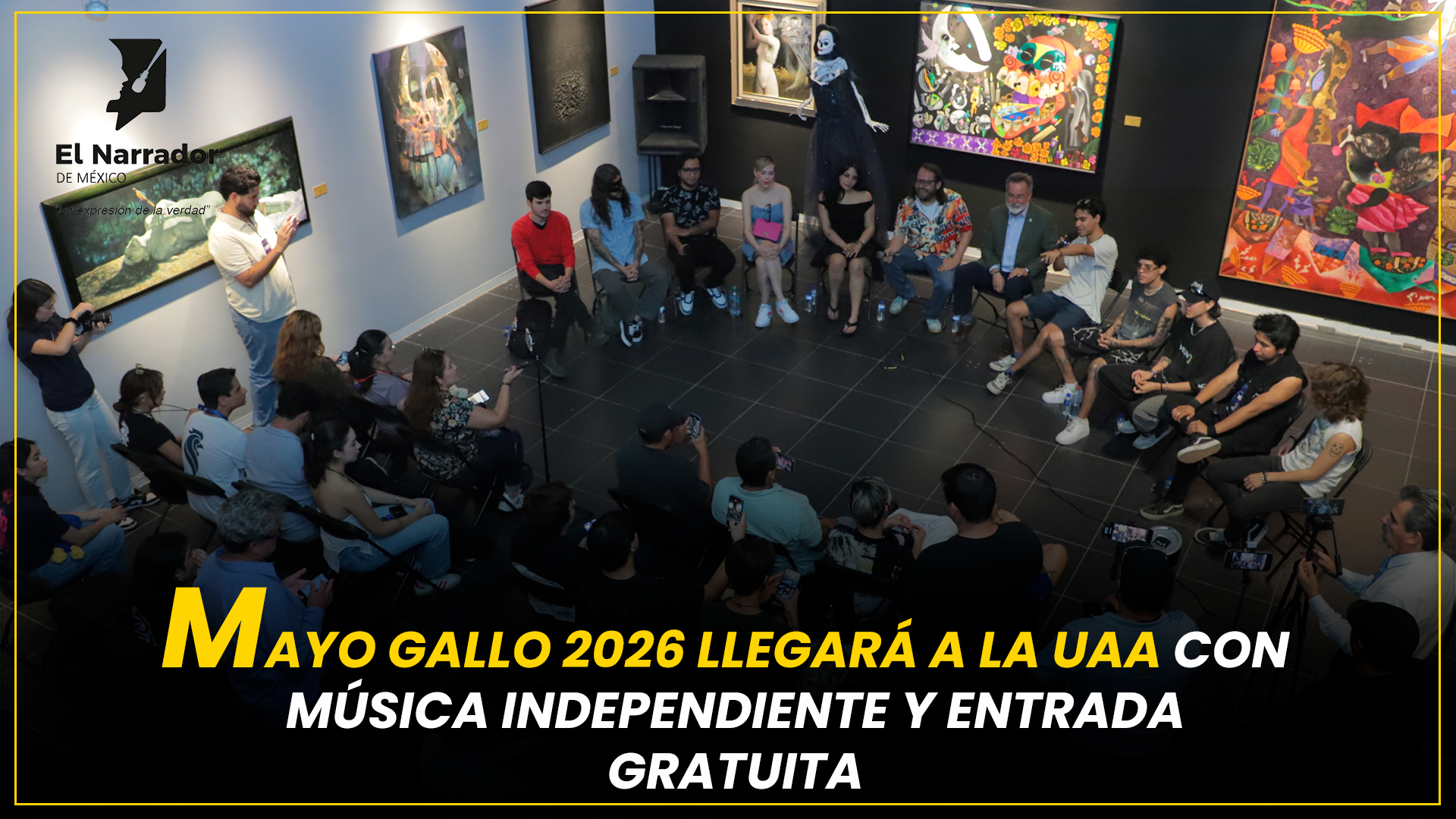 UAA presenta “Mayo Gallo 2026” con talento estudiantil y música independiente
