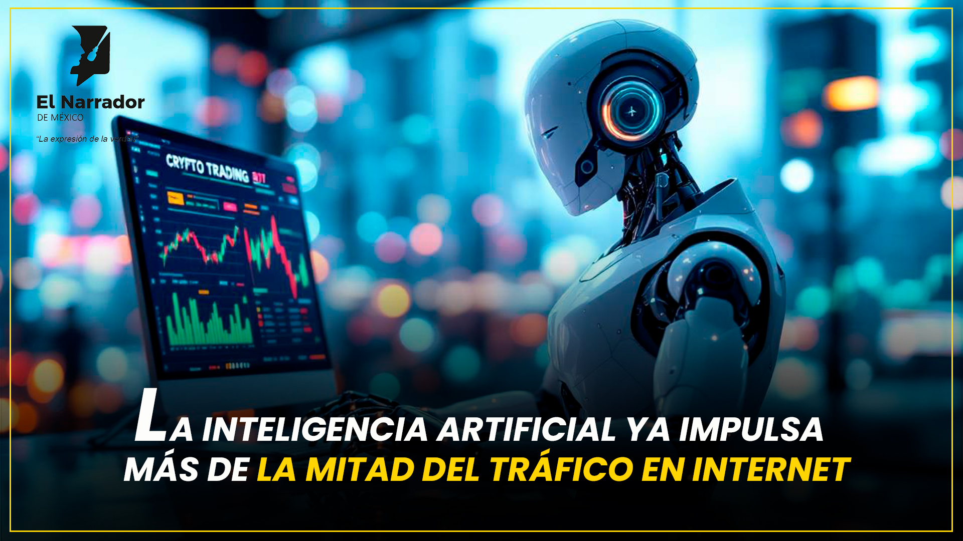 LOS BOTS IMPULSADOS POR IA SUPERAN EL TRÁFICO HUMANO EN INTERNET 