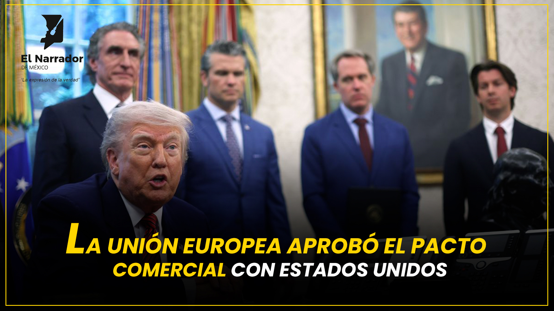 EUROPA IMPONE SALVAGUARDAS AL ACUERDO COMERCIAL CON ESTADOS UNIDOS 