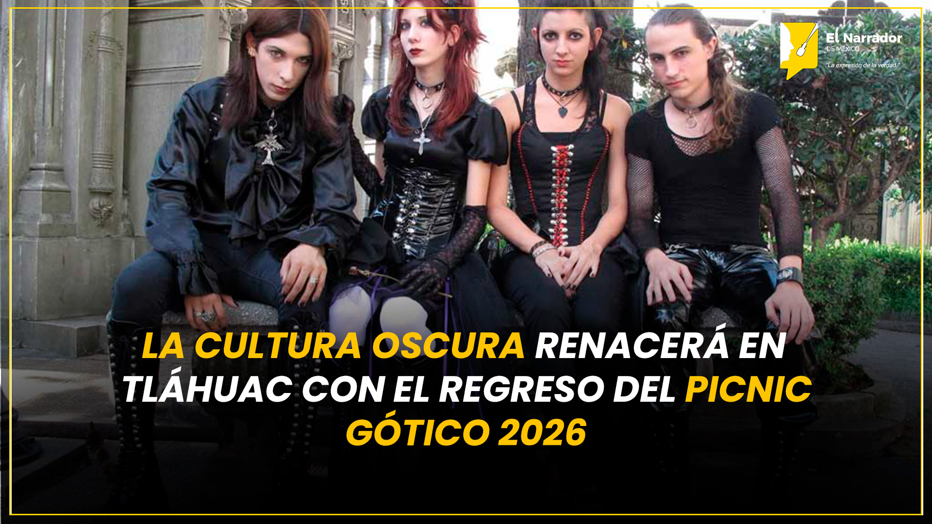 LA CULTURA OSCURA RENACERÁ EN TLÁHUAC CON EL REGRESO DEL PICNIC
