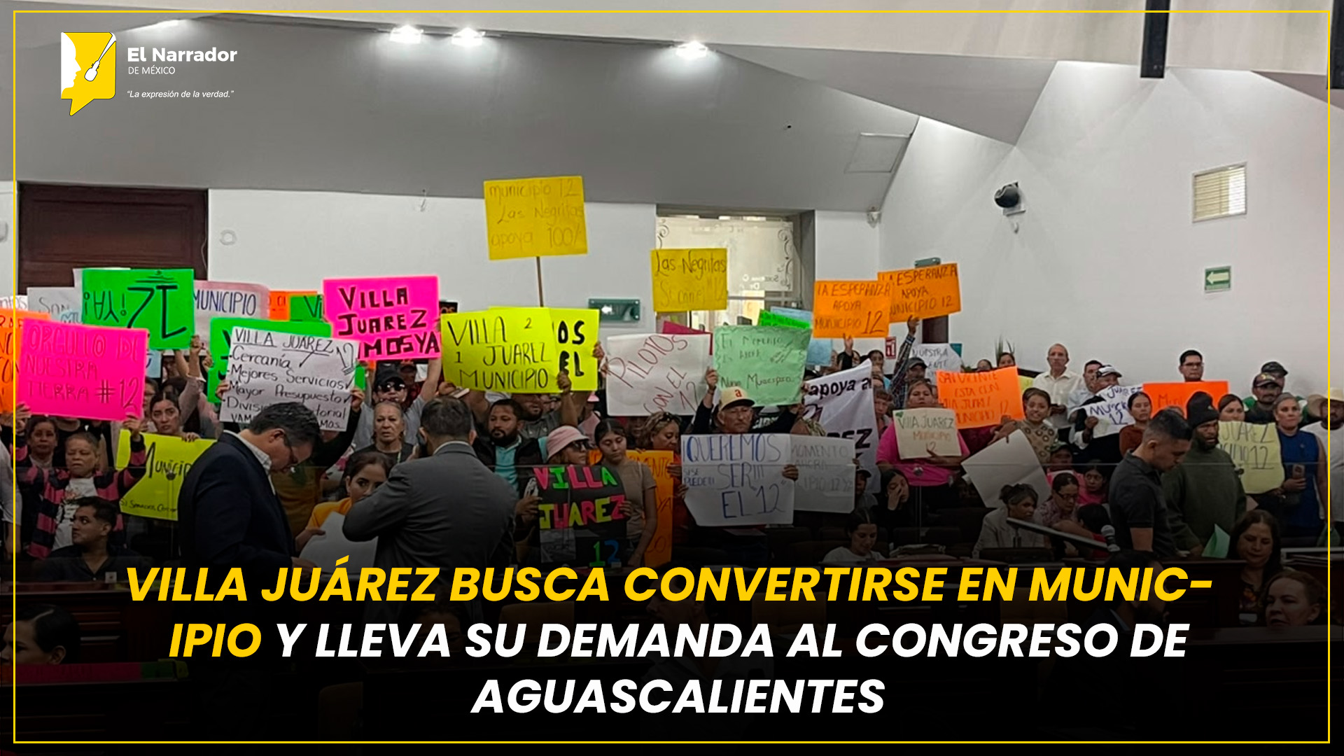 VILLA JUÁREZ BUSCA CONVERTIRSE EN MUNICIPIO Y LE EXIGE AL CONGRESO    