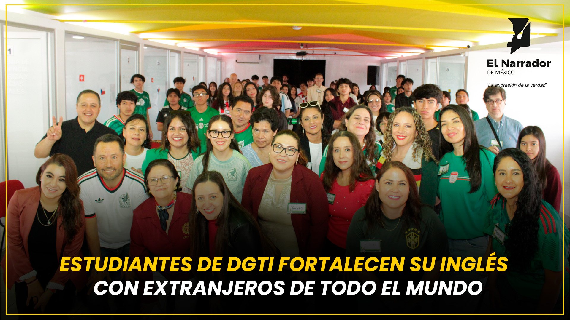 ESTUDIANTES DE DGTI FORTALECEN SU INGLÉS CON EXTRANJEROS