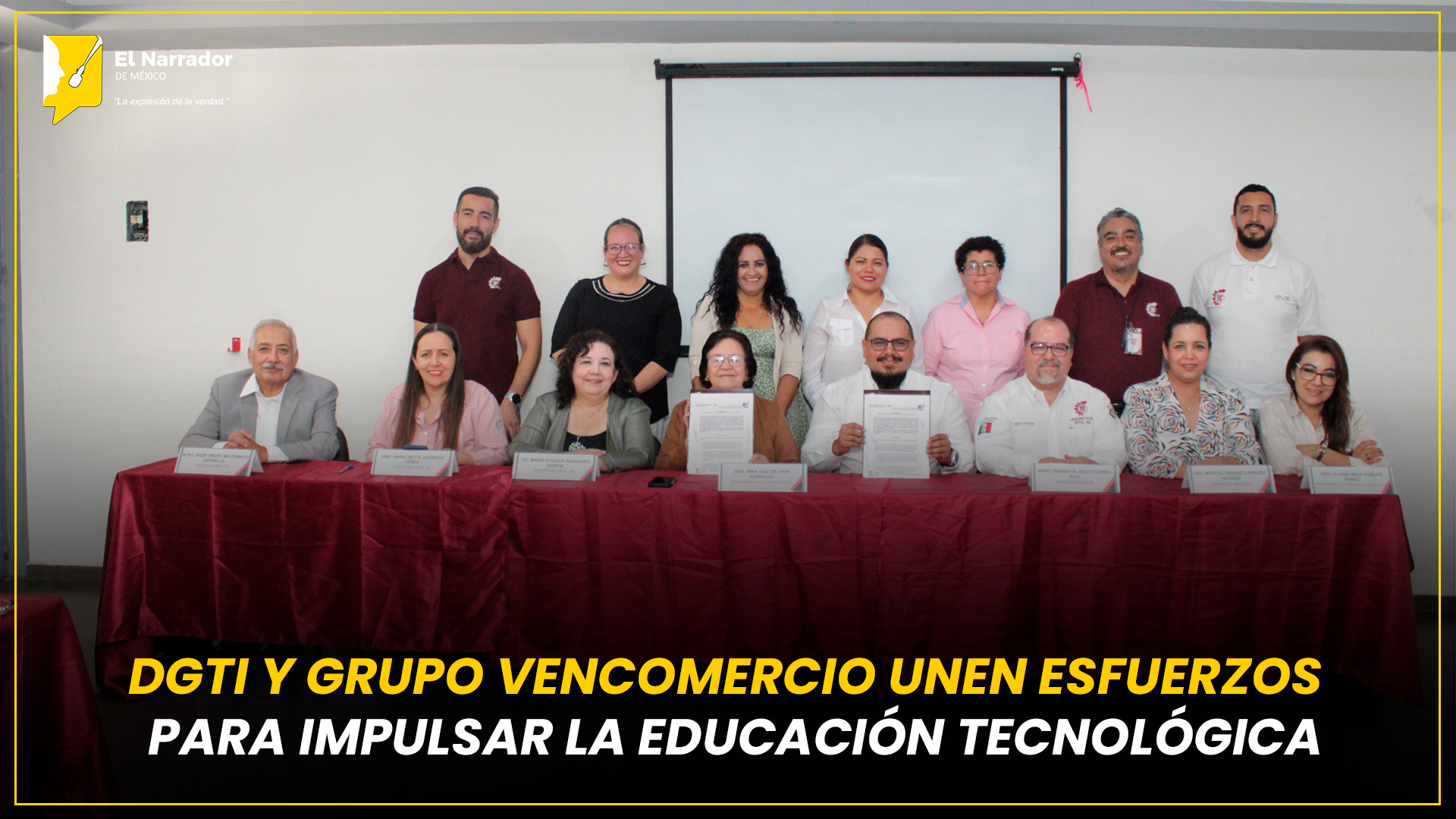 DGTI Y GRUPO VENCOMERCIO UNEN ESFUERZOS PARA IMPULSAR LA EDUCACIÓN TECNOLÓGICA