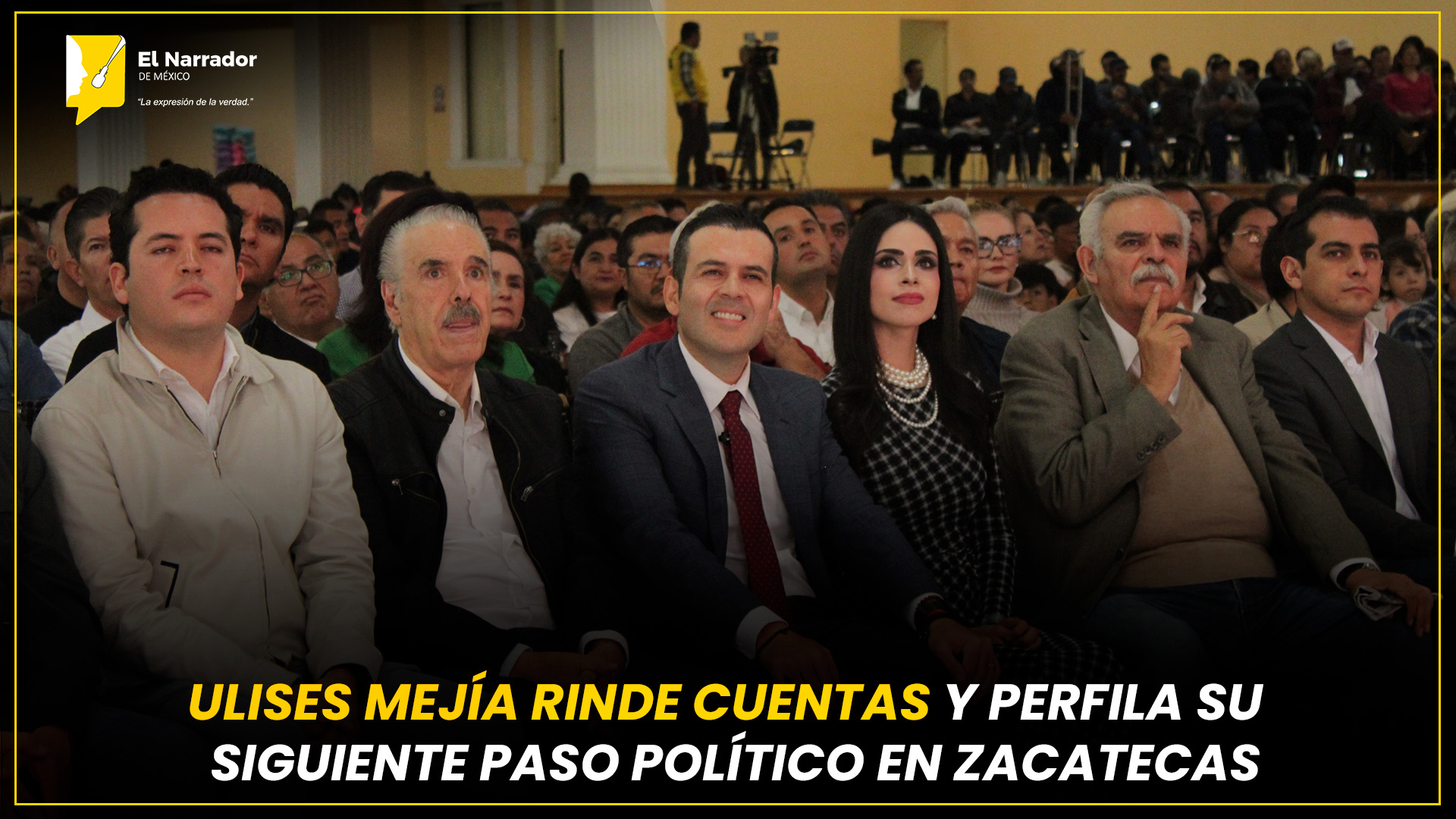 ULISES MEJÍA RINDE CUENTAS Y PERFILA SU SIGUIENTE PASO POLÍTICO EN ZACATECAS