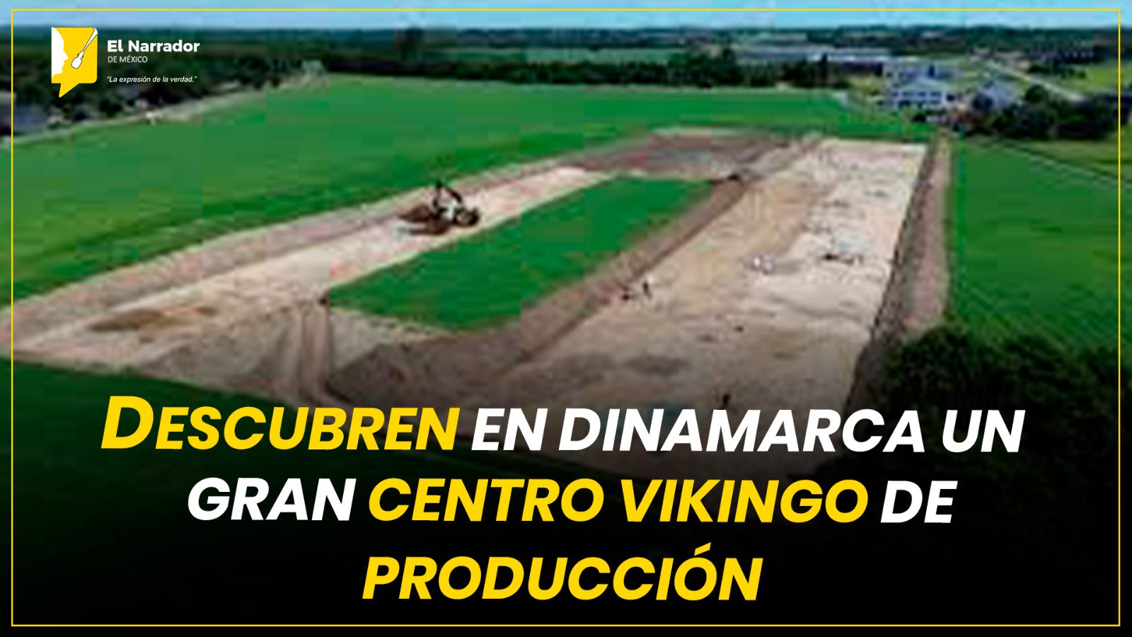 DESCUBREN EN DINAMARCA UN GRAN CENTRO VIKINGO DE PRODUCCIÓN