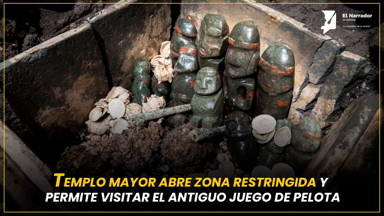 POR TIEMPO LIMITADO, EL MUSEO DE TEMPLO MAYOR ABRE ZONA RESTRINGIDA
