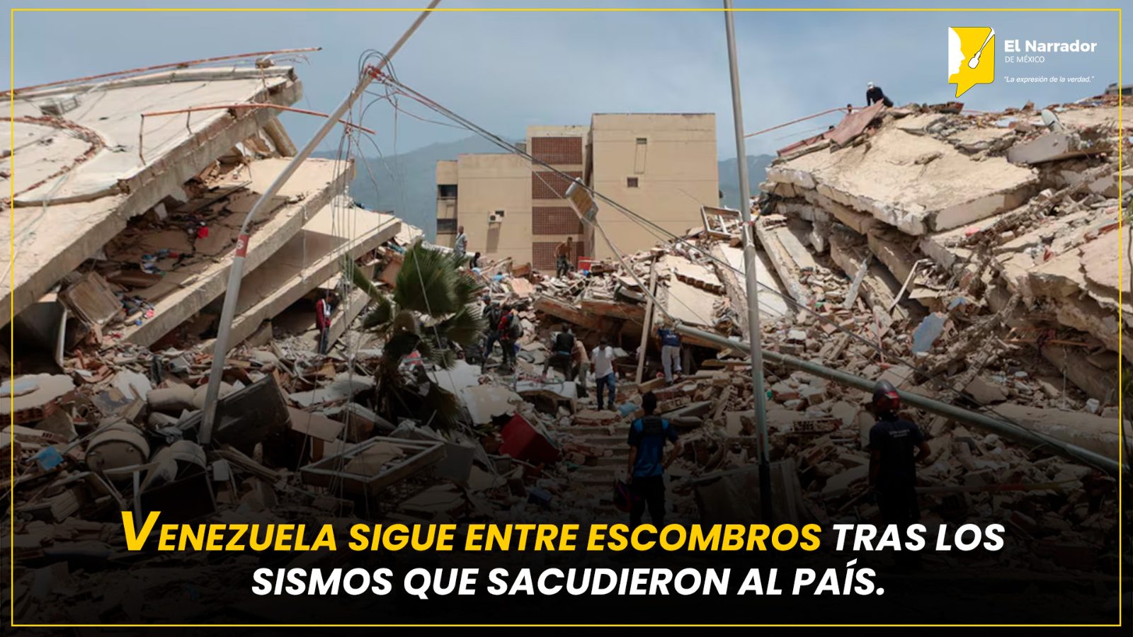 VENEZUELA ENFRENTA UNA EMERGENCIA TRAS LOS TERREMOTOS