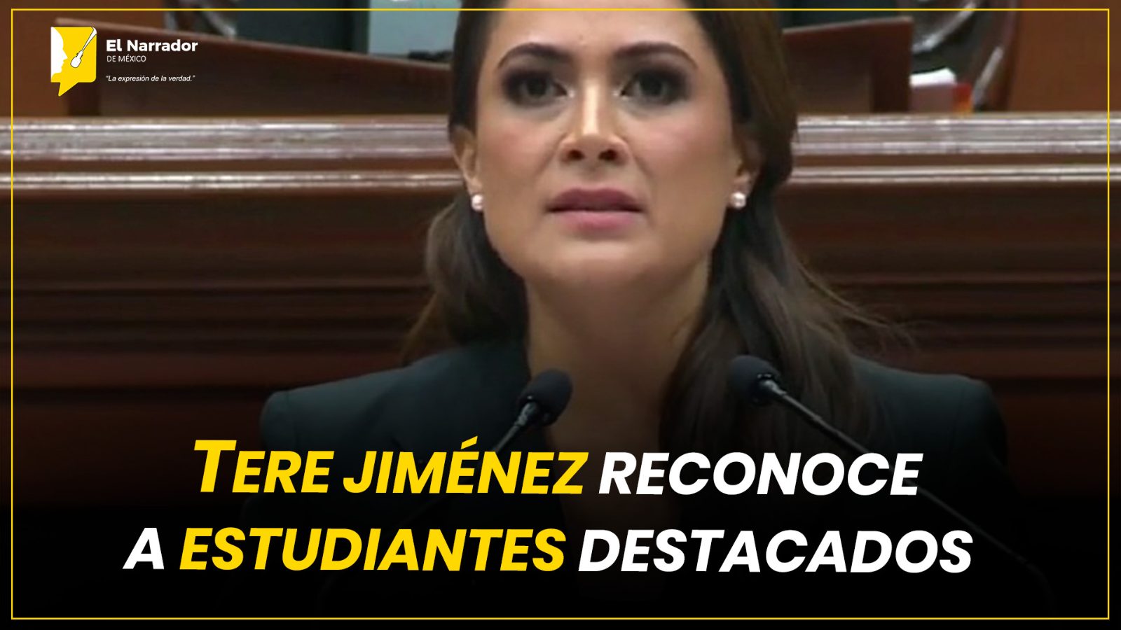 TERE JIMÉNEZ IMPULSA EL RECONOCIMIENTO AL TALENTO ACADÉMICO