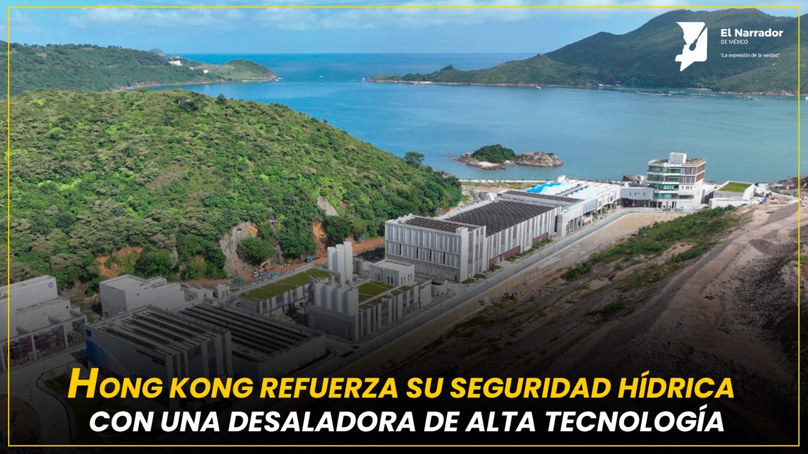 HONG KONG REFUERZA SU SEGURIDAD HÍDRICA CON UNA DESALADORA