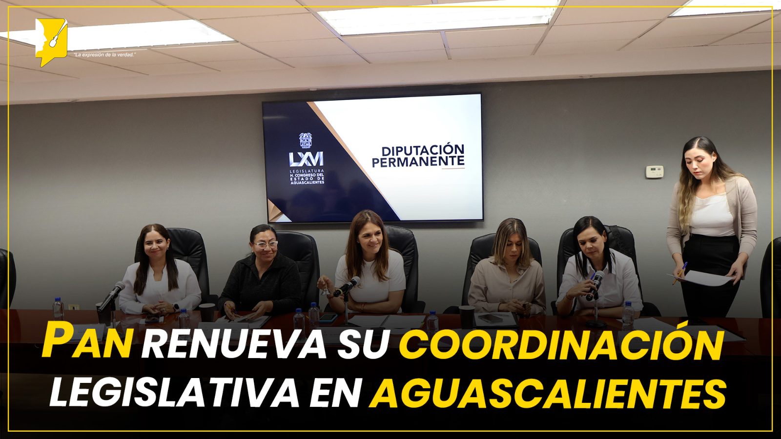 PAN RENUEVA SU COORDINACIÓN LEGISLATIVA EN AGUASCALIENTES