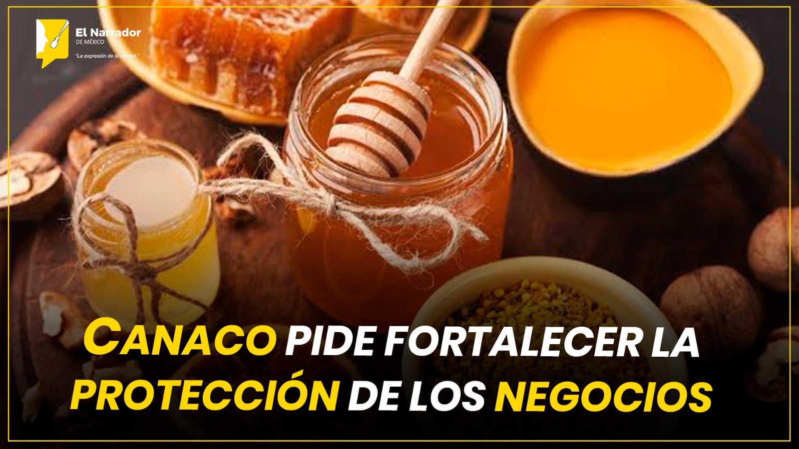 CANACO PIDE FORTALECER LA PROTECCIÓN DE LOS NEGOCIOS