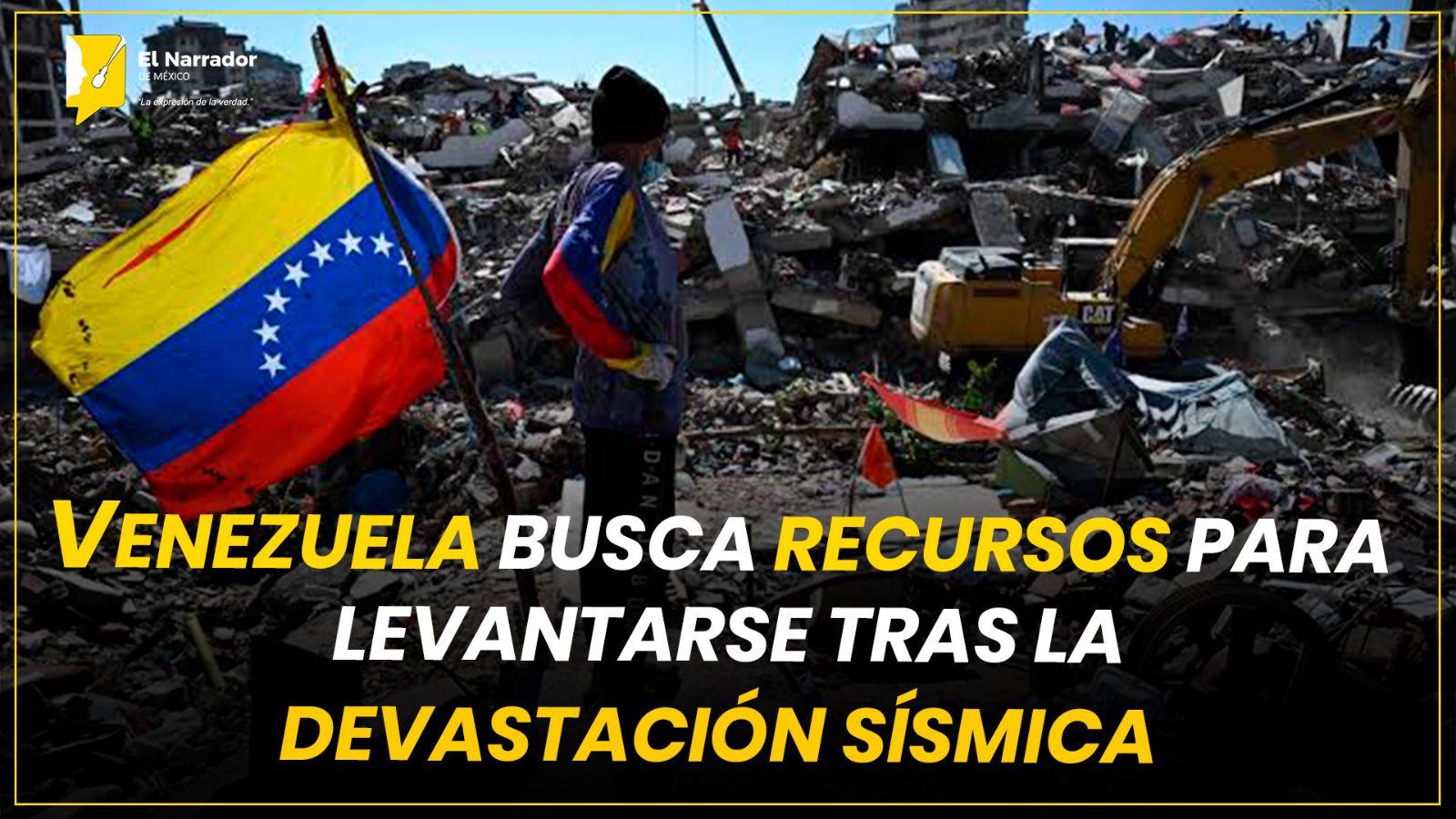 VENEZUELA BUSCA RECURSOS PARA LEVANTARSE TRAS LA DEVASTACIÓN SÍSMICA