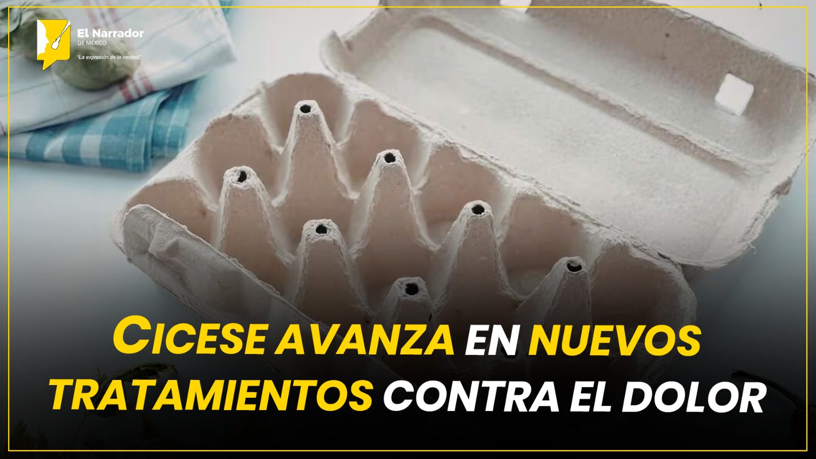 CICESE AVANZA EN NUEVOS TRATAMIENTOS CONTRA EL DOLOR