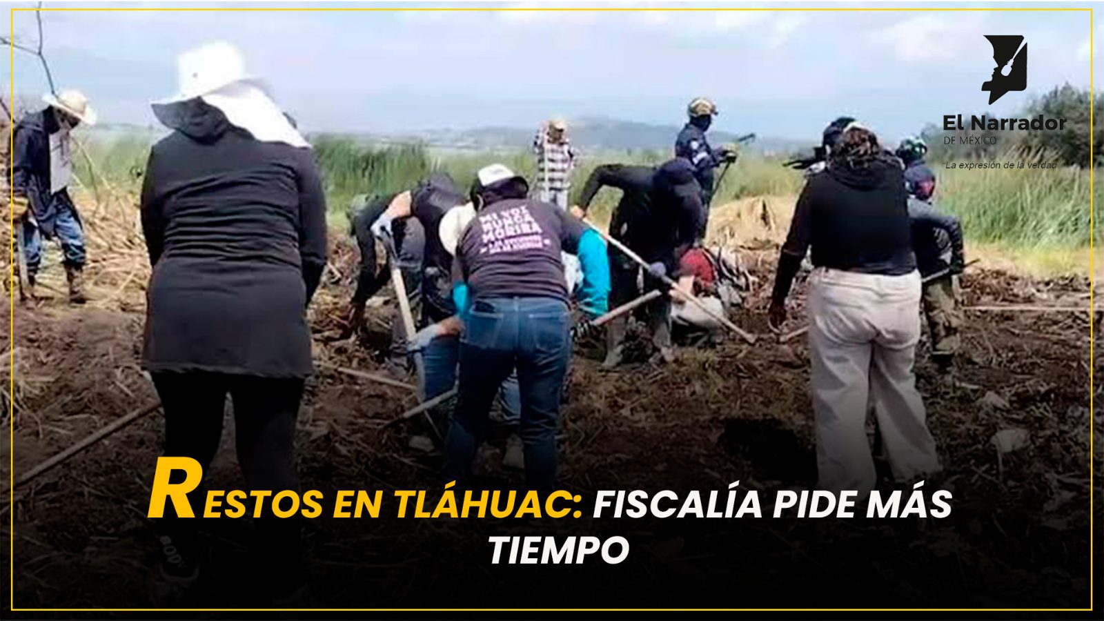 RESTOS EN TLÁHUAC: FISCALÍA PIDE MÁS TIEMPO