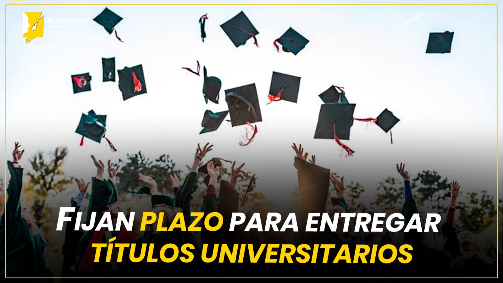 FIJAN PLAZO PARA ENTREGAR TÍTULOS UNIVERSITARIOS