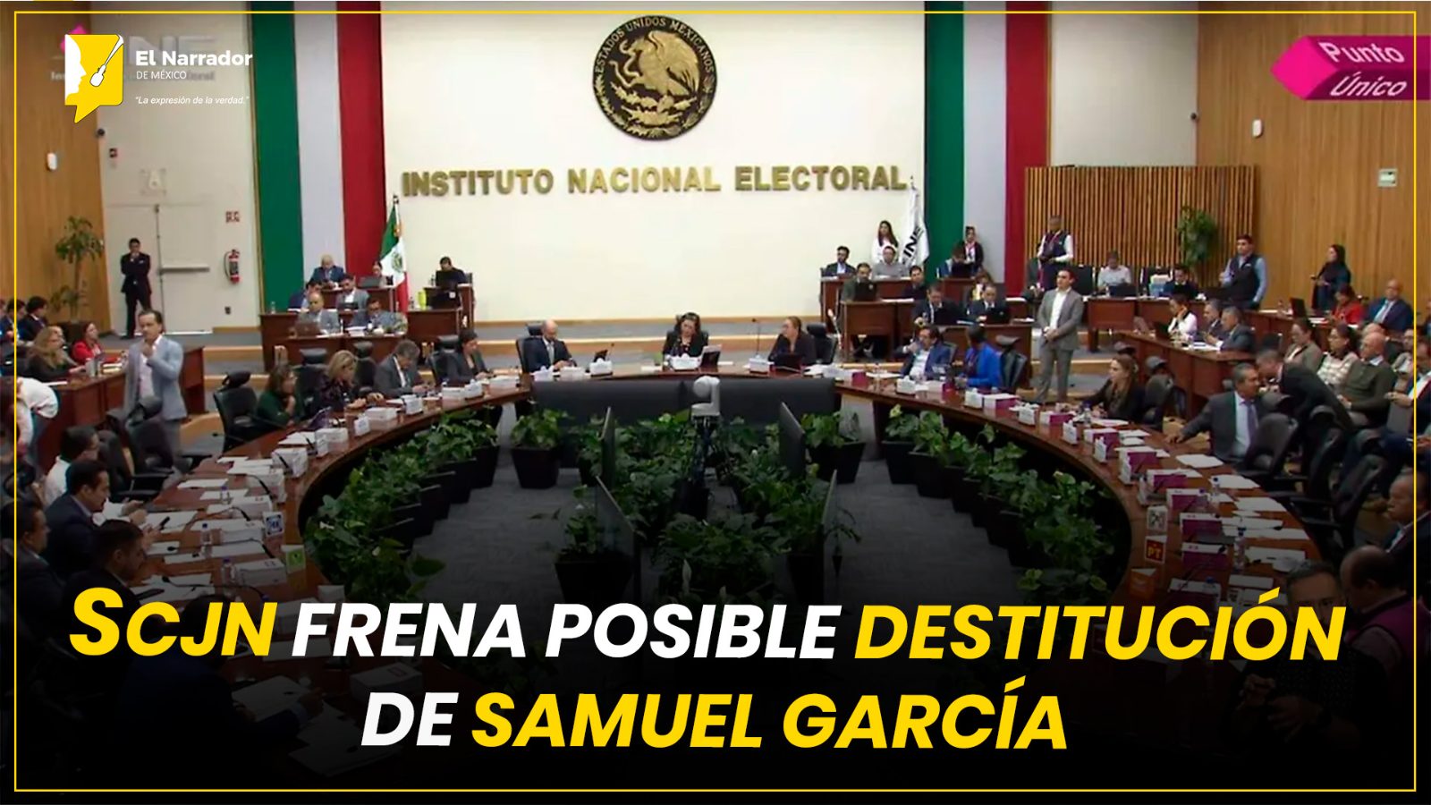 SCJN FRENA POSIBLE DESTITUCIÓN DE SAMUEL GARCÍA