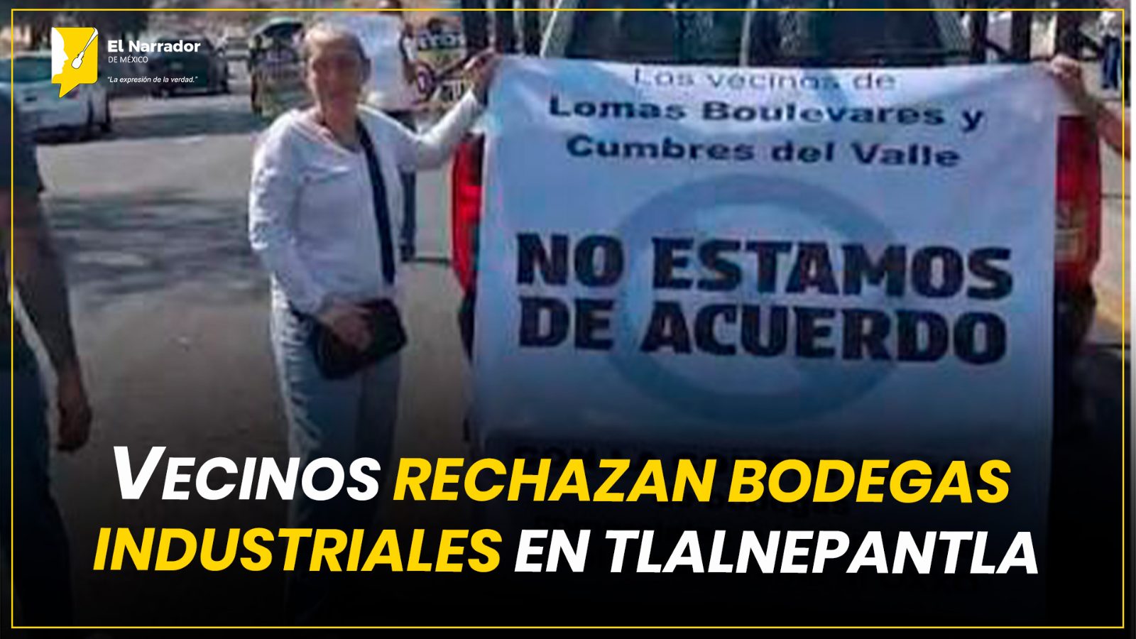 VECINOS RECHAZAN BODEGAS INDUSTRIALES EN TLALNEPANTLA