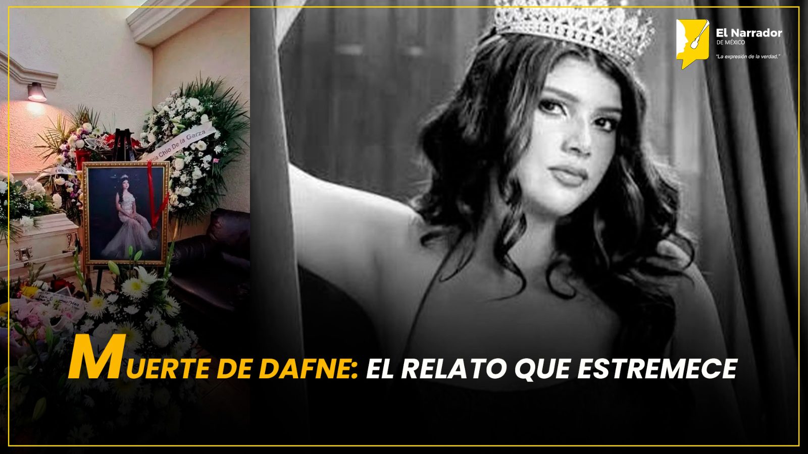 MUERTE DE DAFNE: EL RELATO QUE ESTREMECE