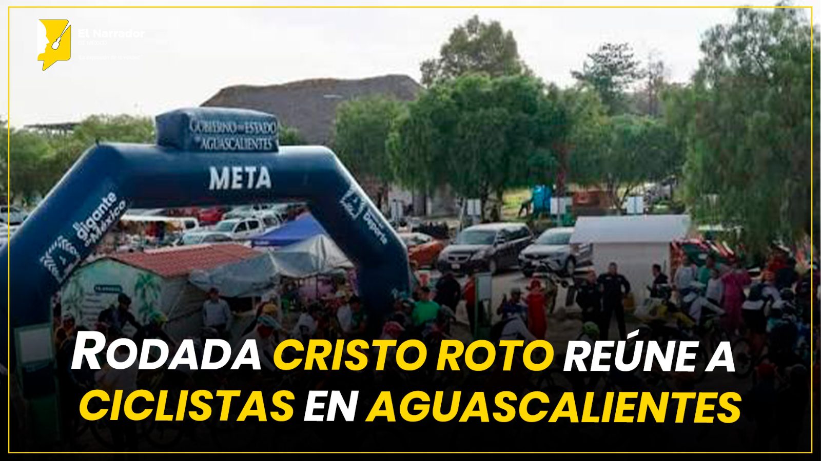 RODADA CRISTO ROTO REÚNE A CICLISTAS EN AGUASCALIENTES