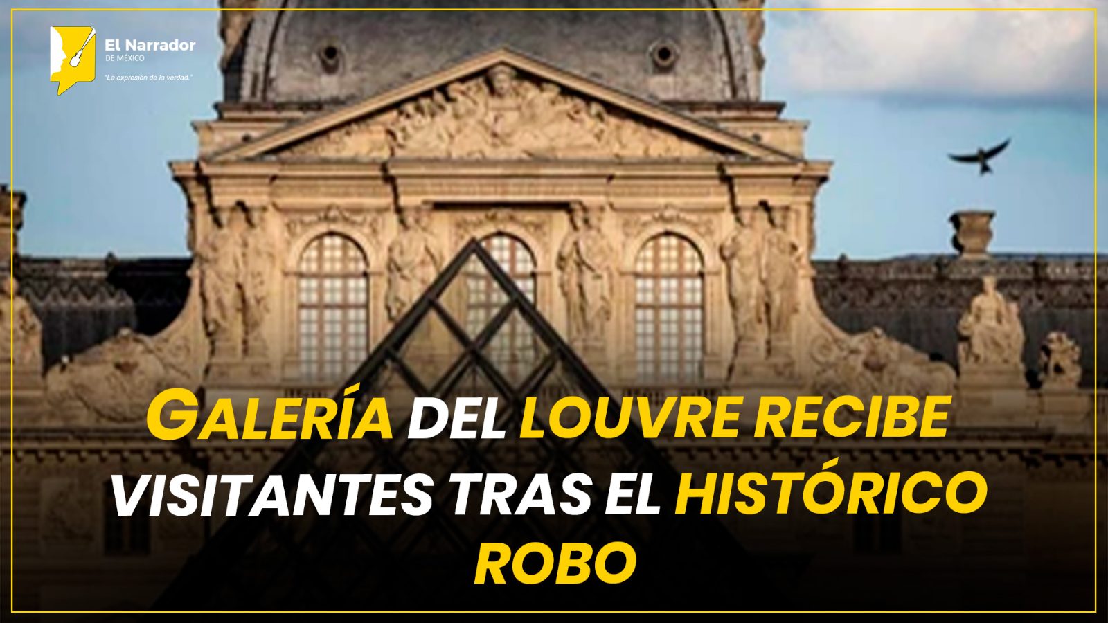 GALERÍA DEL LOUVRE RECIBE VISITANTES TRAS EL HISTÓRICO ROBO