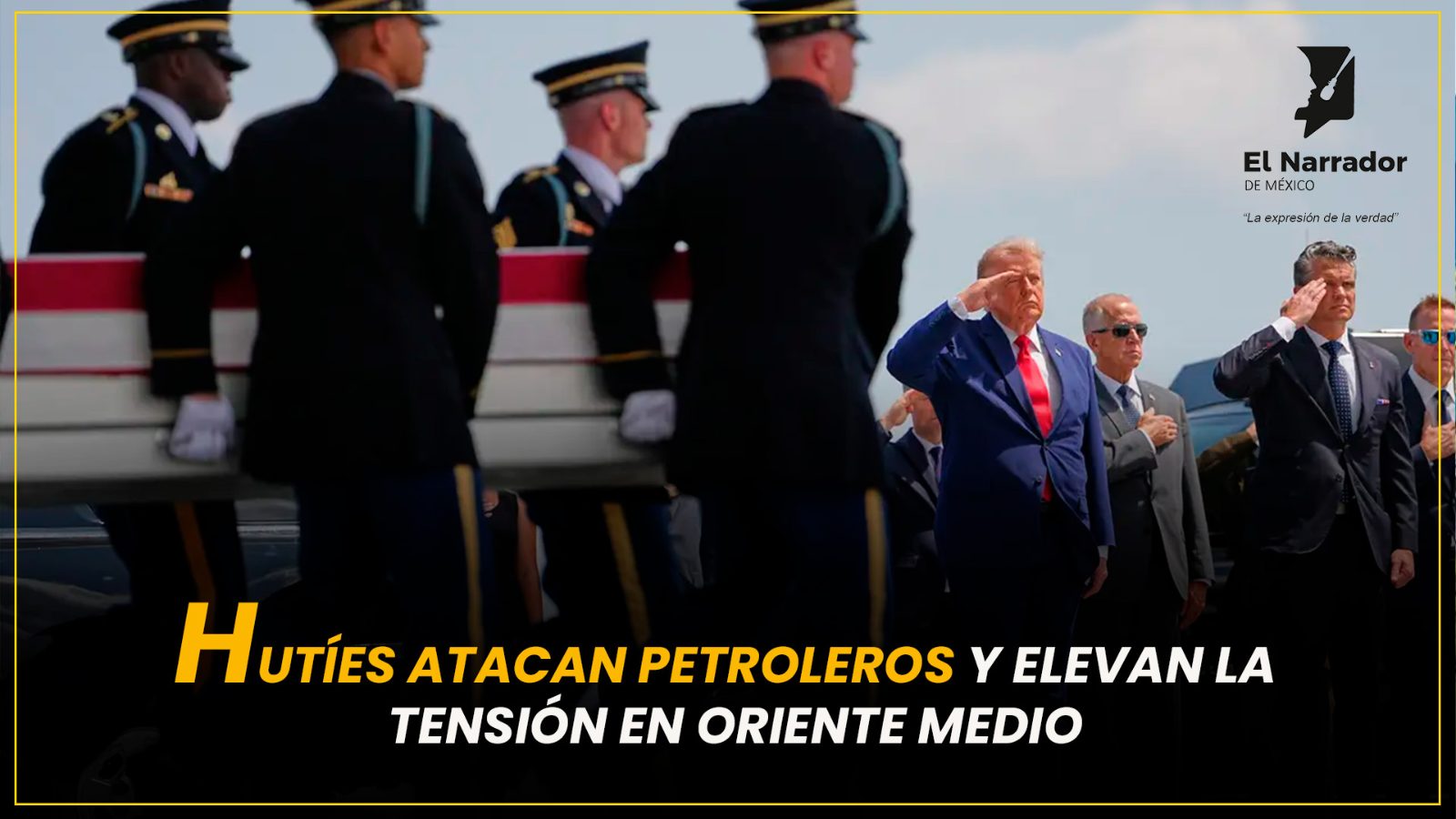 HUTÍES ATACAN PETROLEROS Y ELEVAN LA TENSIÓN EN ORIENTE MEDIO