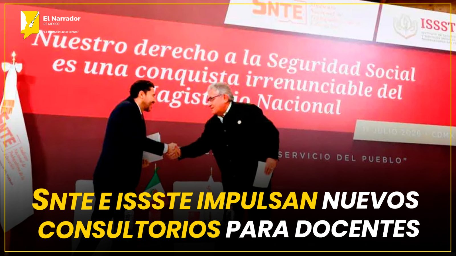 SNTE E ISSSTE IMPULSAN NUEVOS CONSULTORIOS PARA DOCENTES