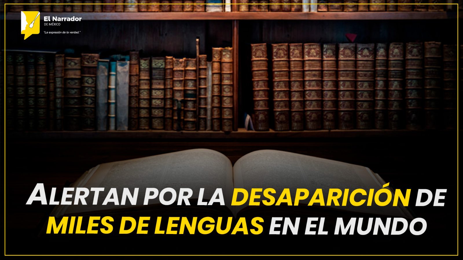 ALERTAN POR LA DESAPARICIÓN DE MILES DE LENGUAS EN EL MUNDO