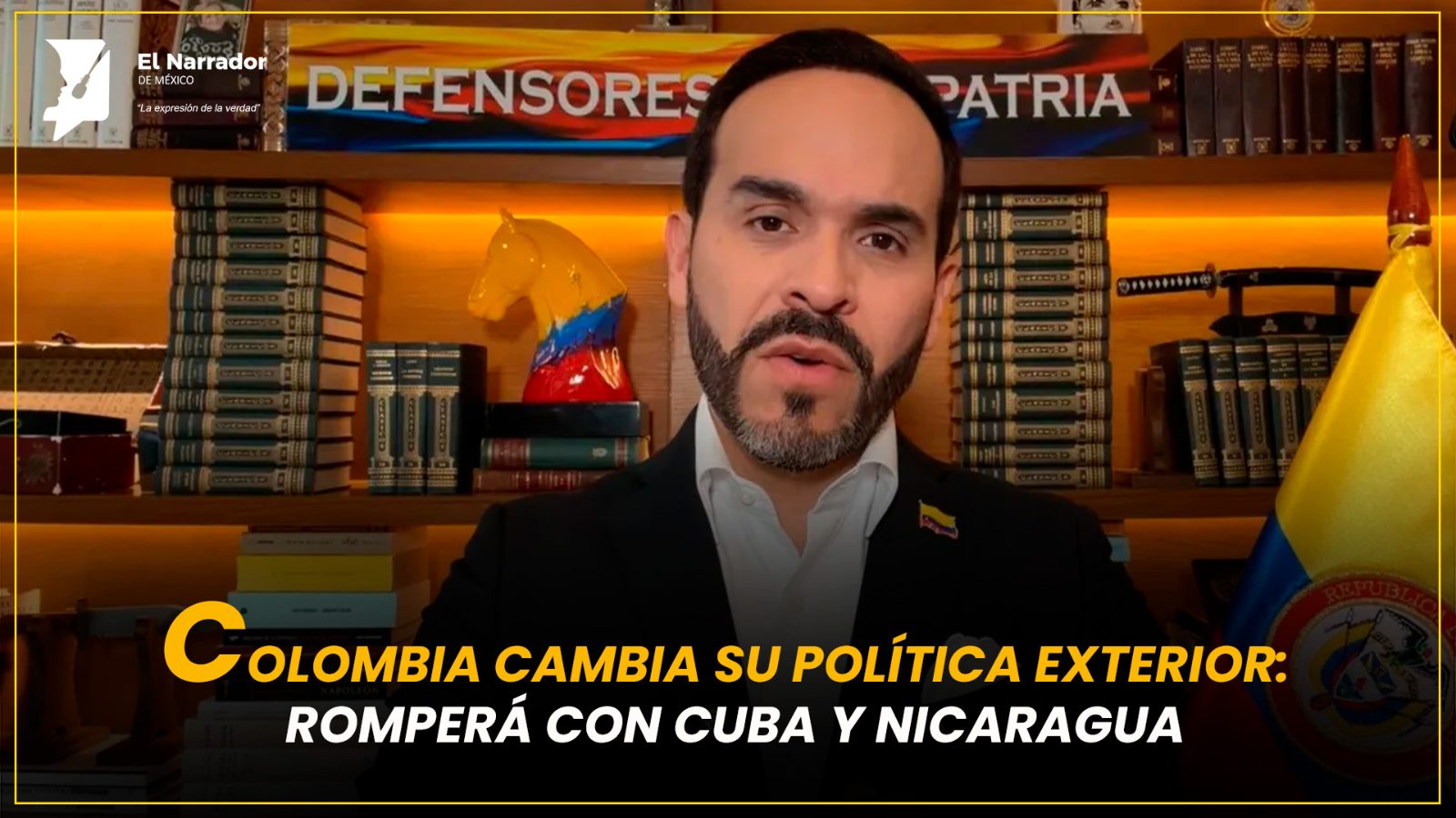 COLOMBIA CAMBIA SU POLÍTICA EXTERIOR: ROMPERÁ CON CUBA Y NICARAGUA