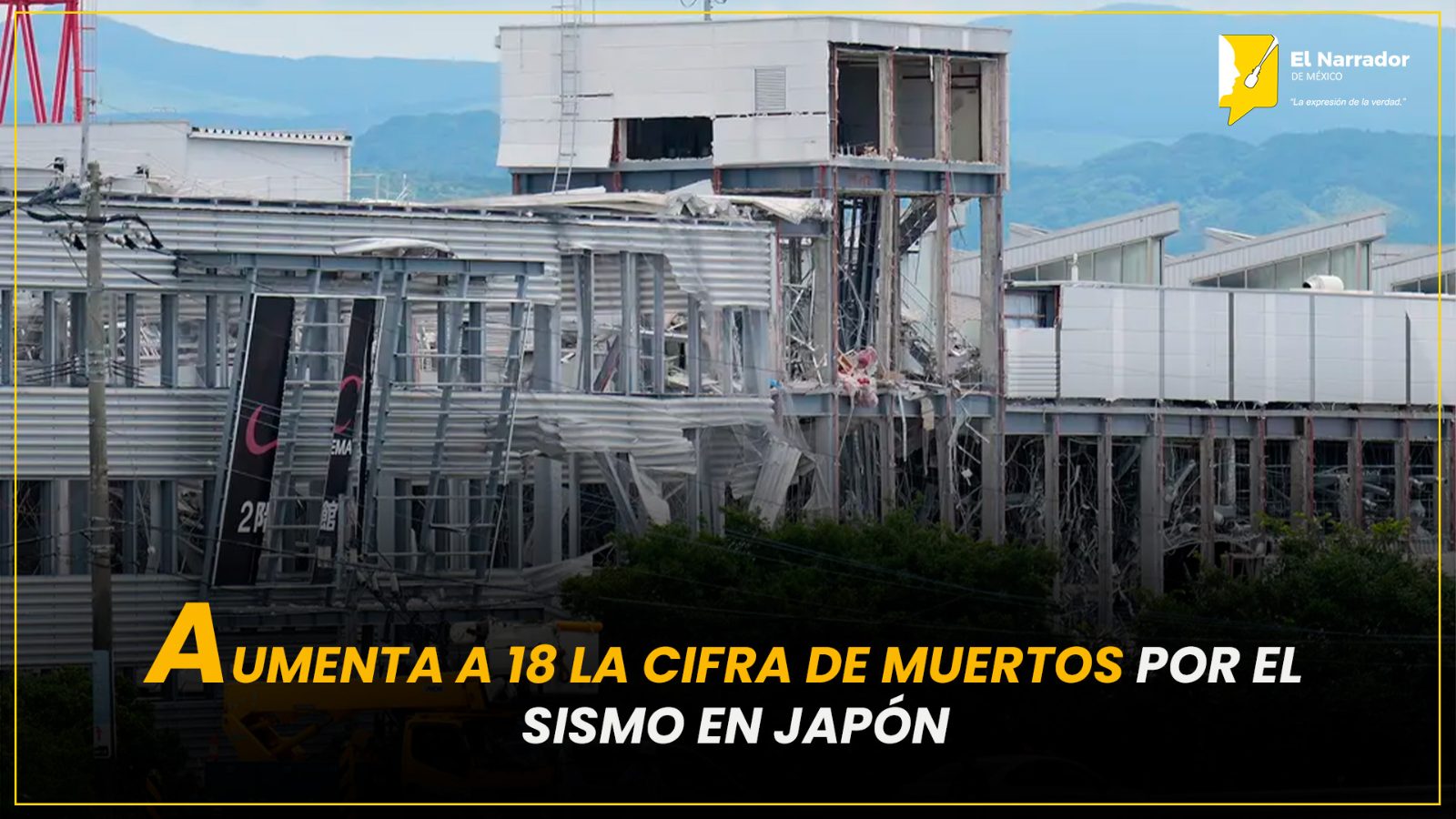 AUMENTA A 18 LA CIFRA DE MUERTOS POR EL SISMO EN JAPÓN