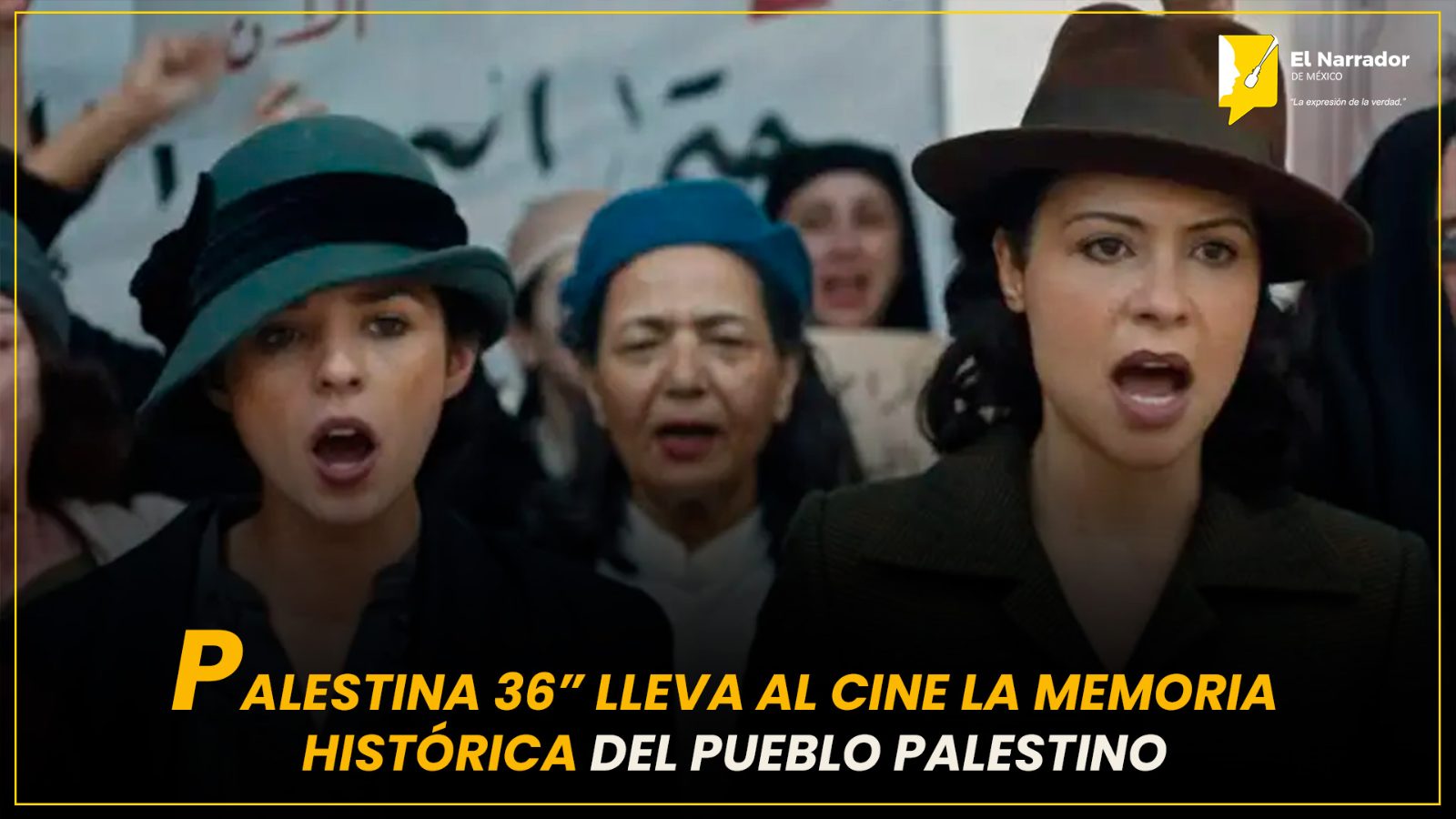 “PALESTINA 36” LLEVA AL CINE LA MEMORIA HISTÓRICA DEL PUEBLO PALESTINO
