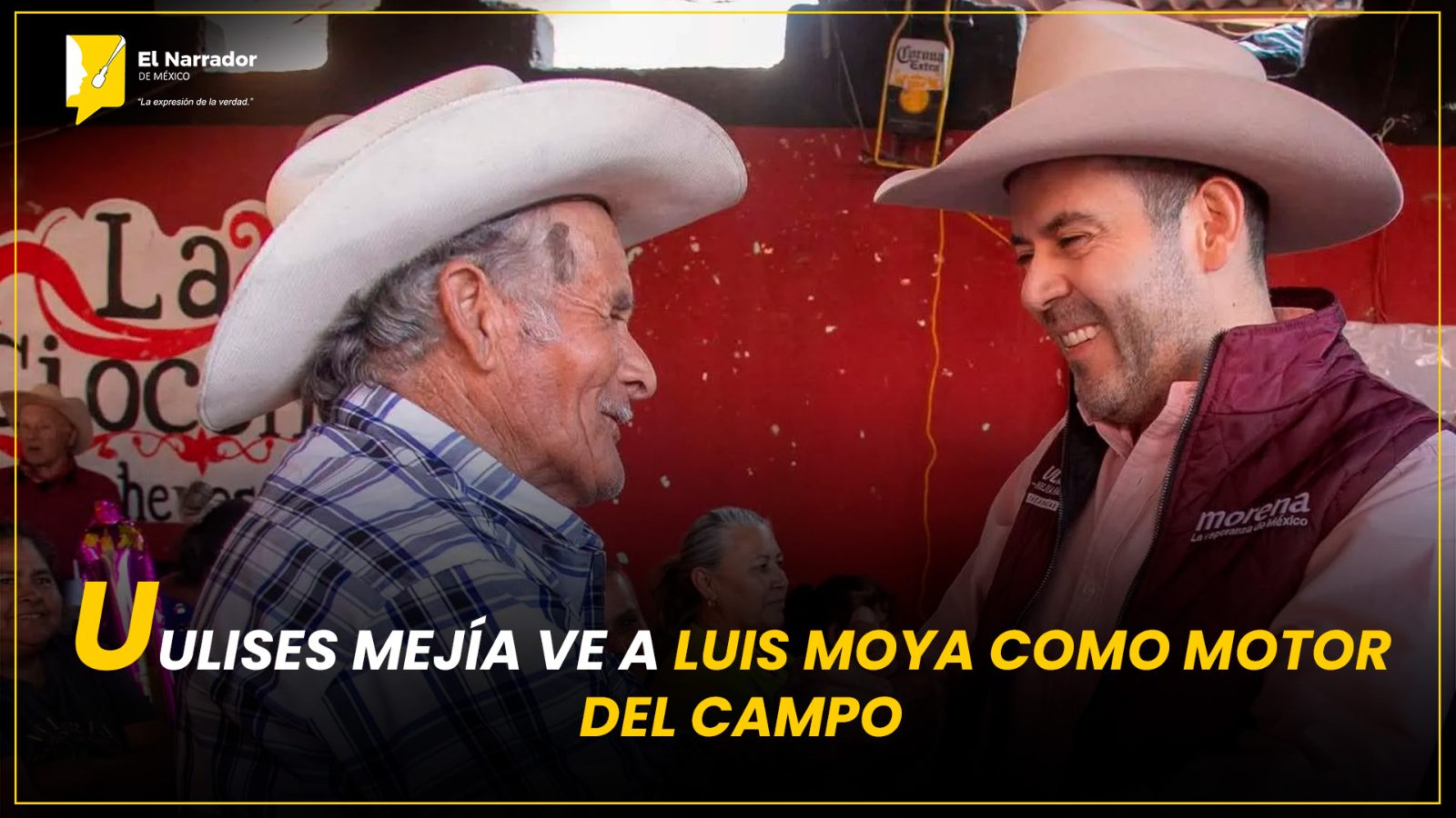 ULISES MEJÍA VE A LUIS MOYA COMO MOTOR DEL CAMPO